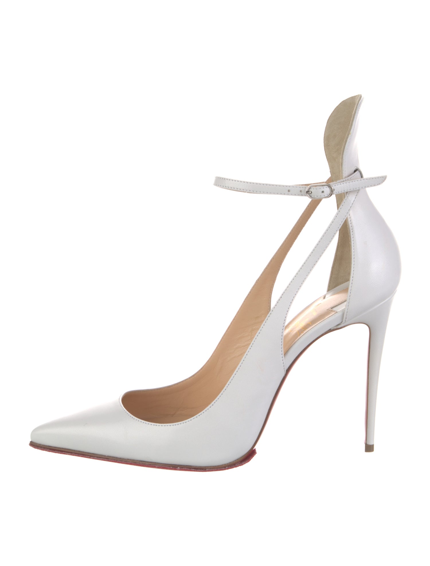 Christian Louboutin Leather Slingback Pumps