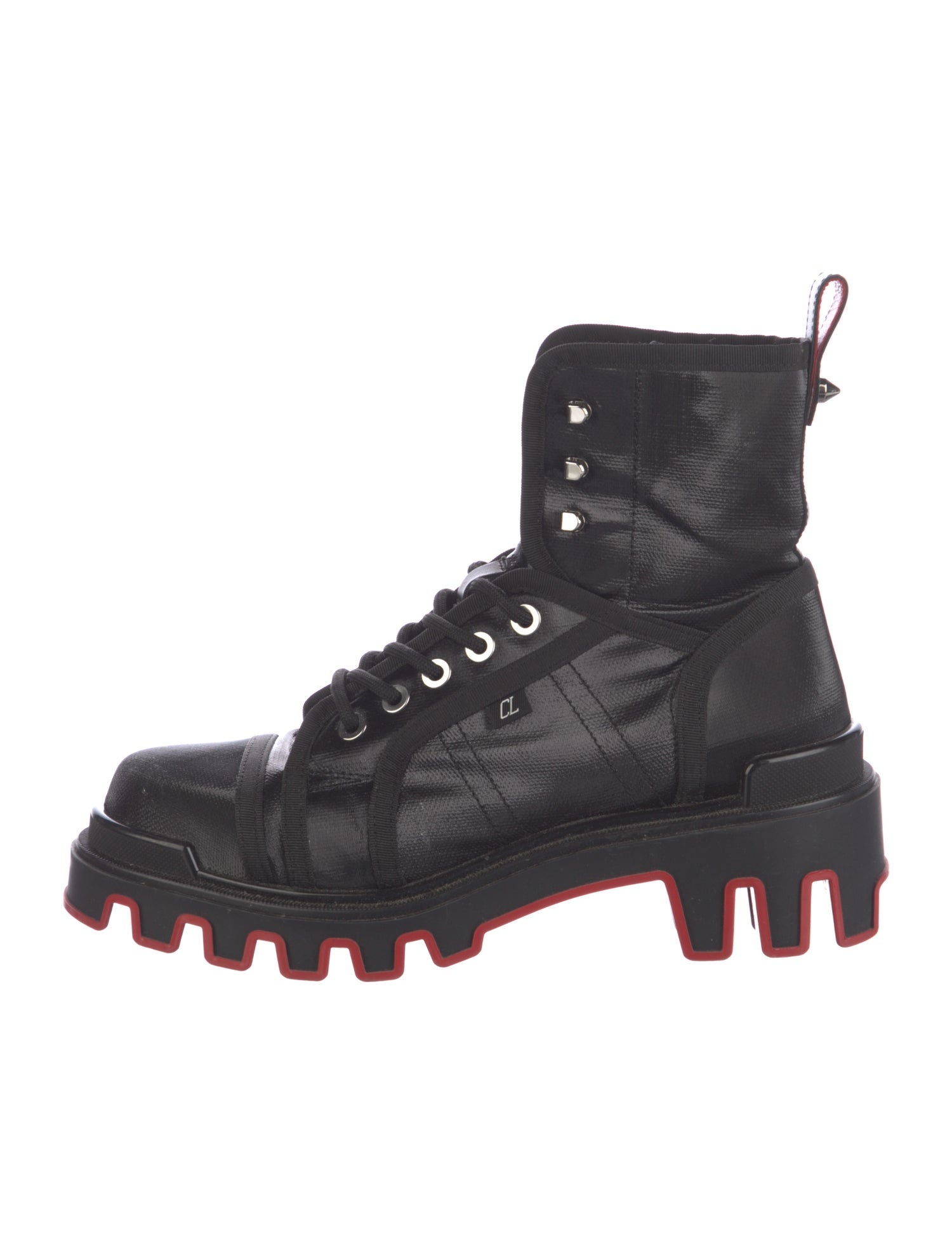 Christian Louboutin Combat Boots