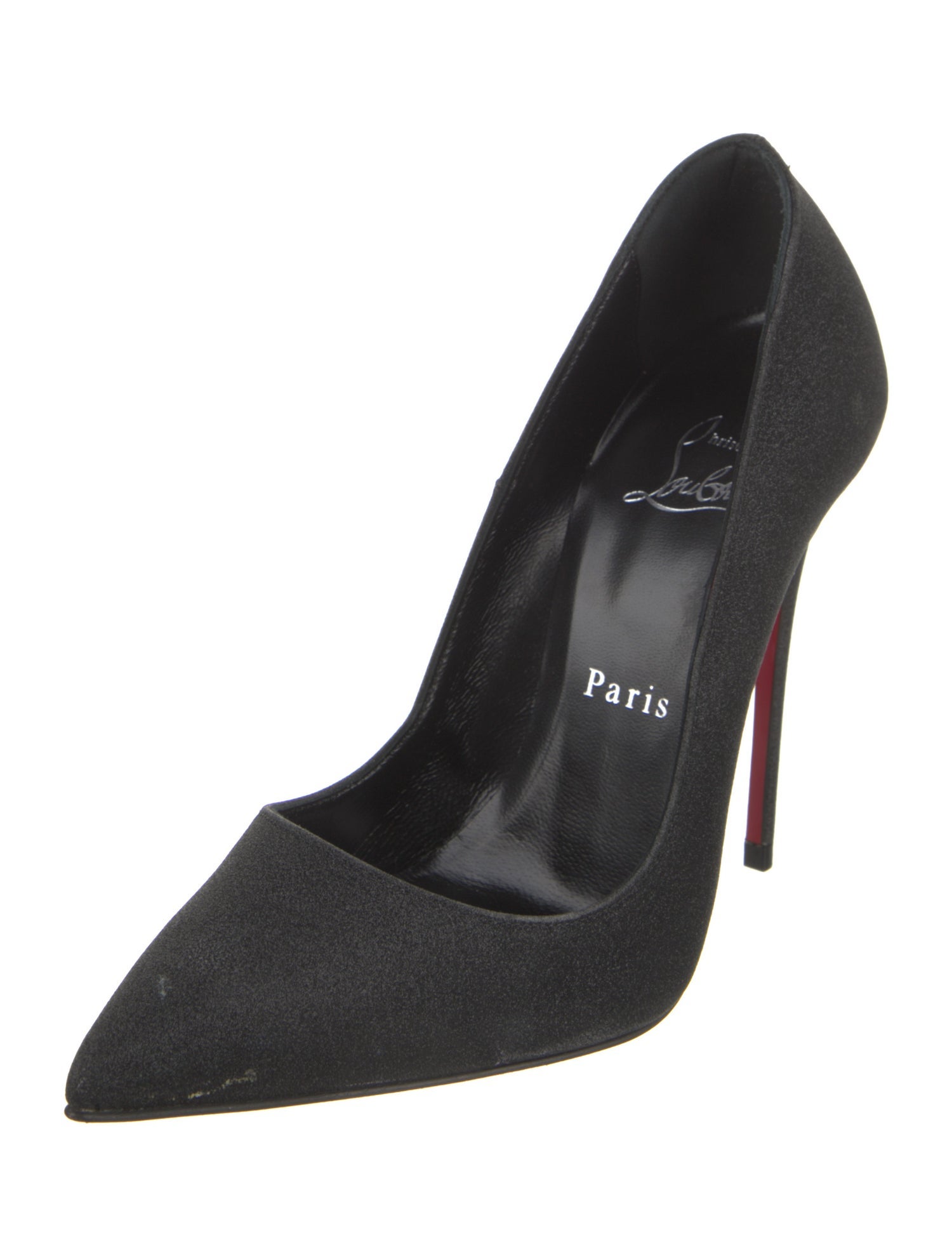 Christian Louboutin Glitter Glitter Accents Pumps