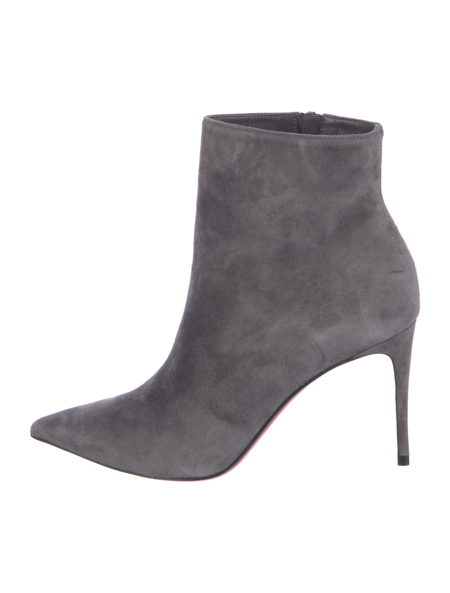 Christian Louboutin Suede Sock Boots