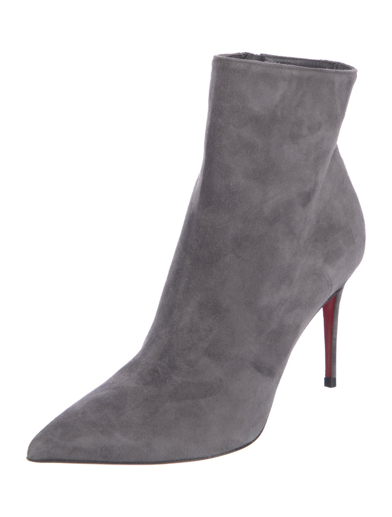 Christian Louboutin Suede Sock Boots