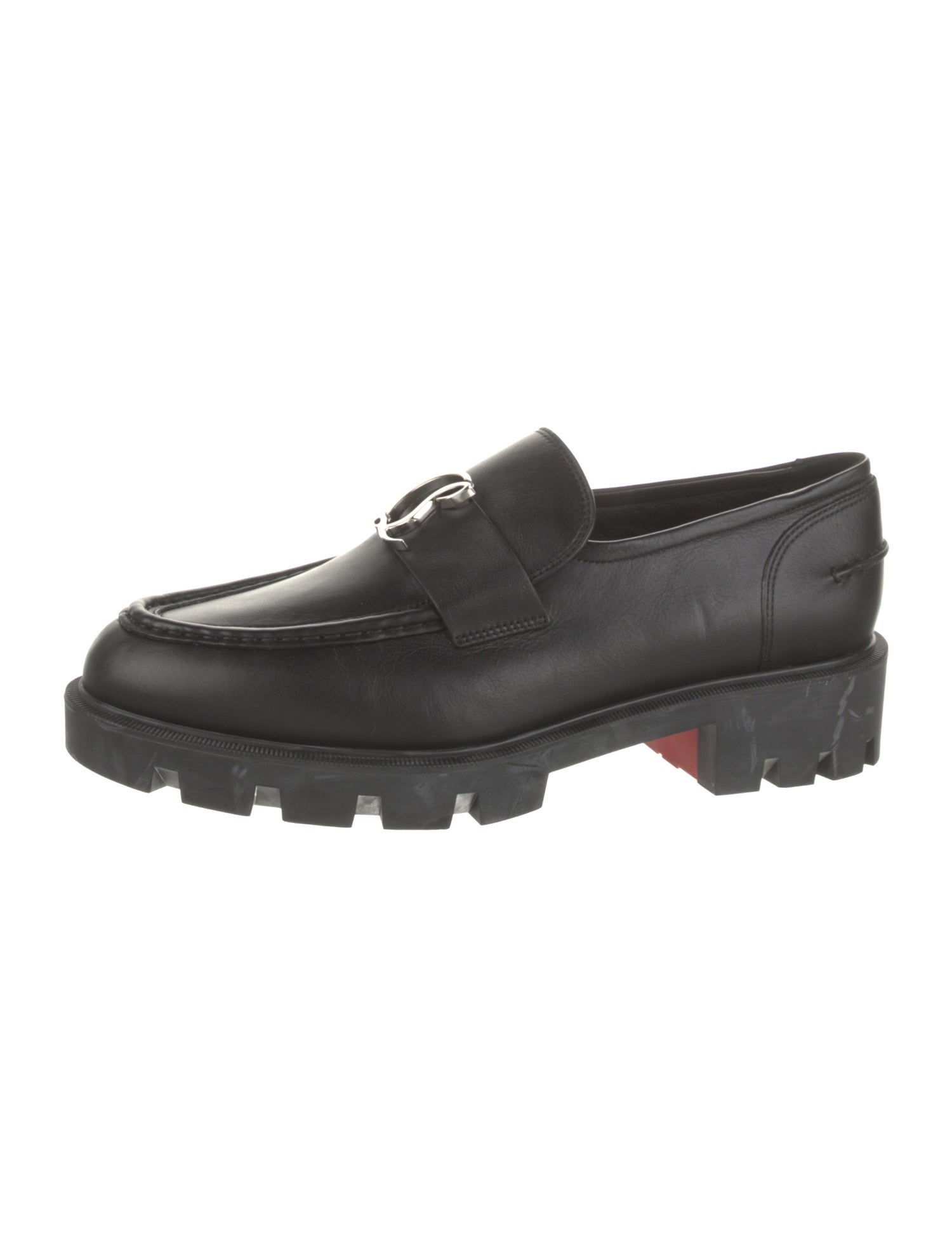 Christian Louboutin Leather Loafers