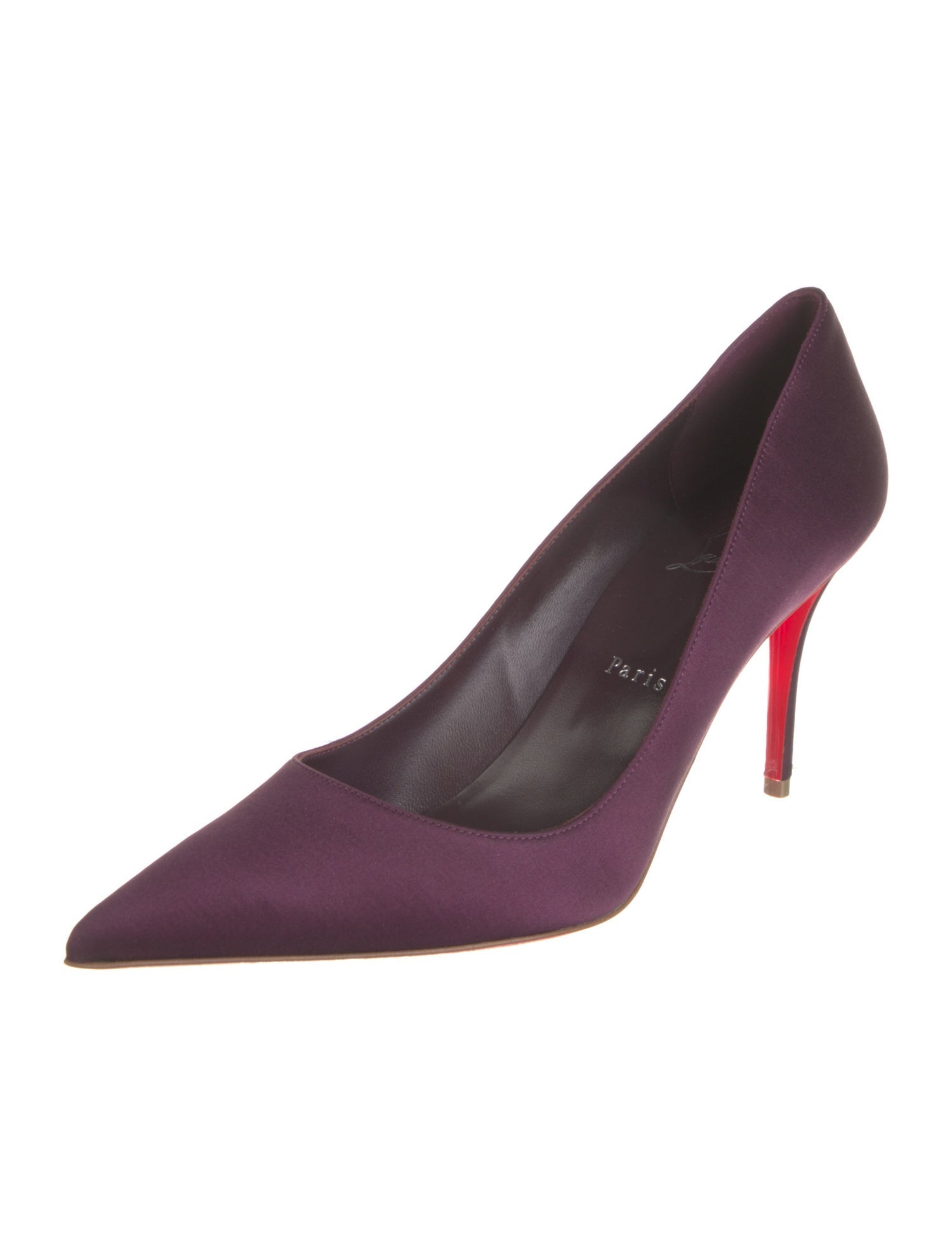 Christian Louboutin Satin Pumps