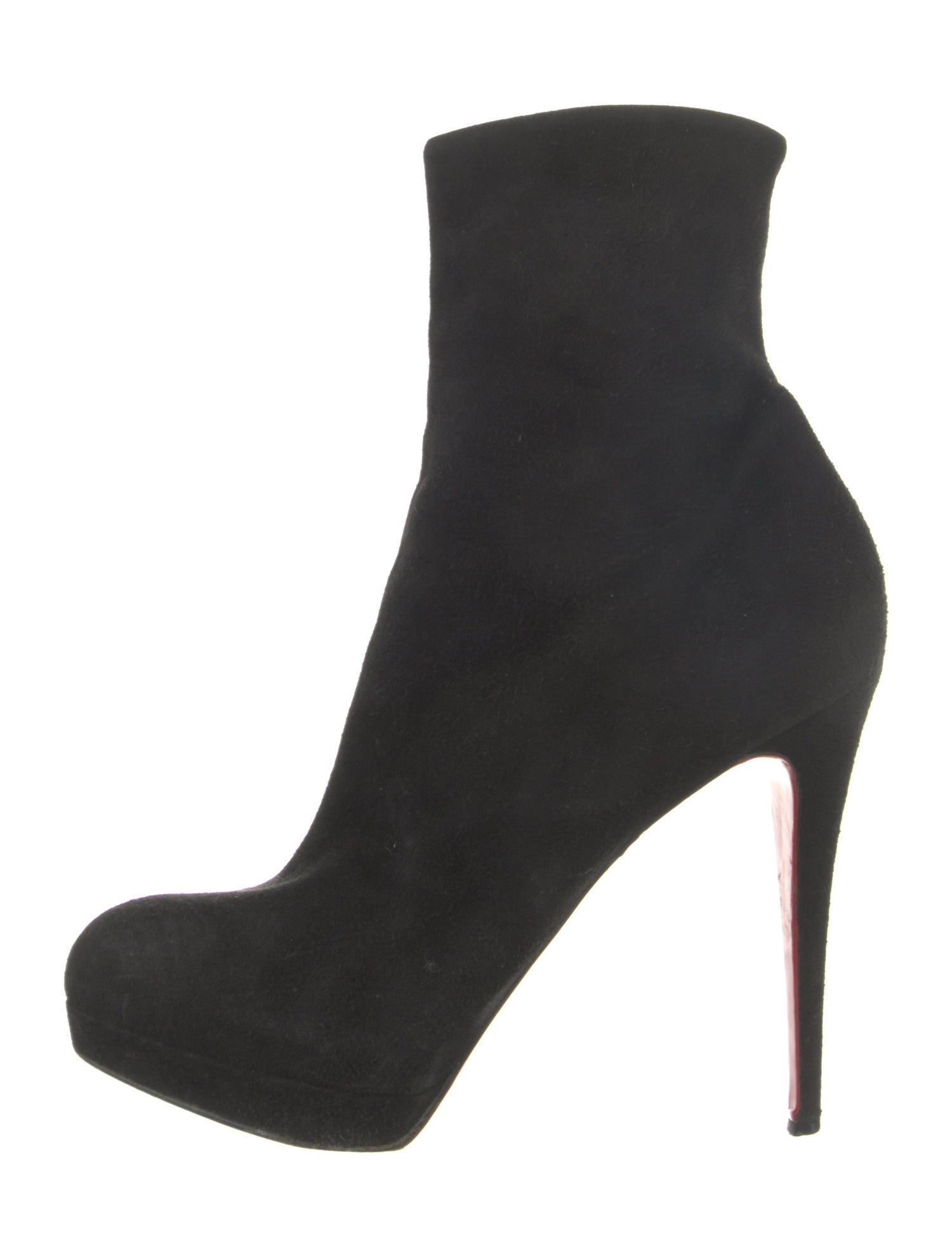 Christian Louboutin Suede Sock Boots