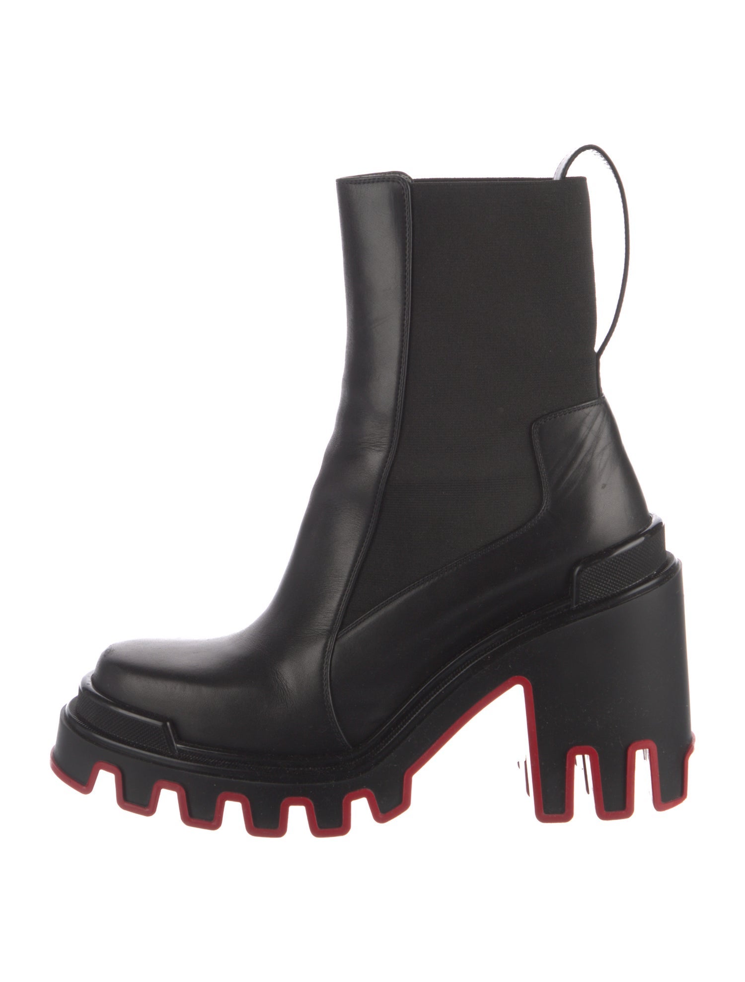 Christian Louboutin Leather Chelsea Boots