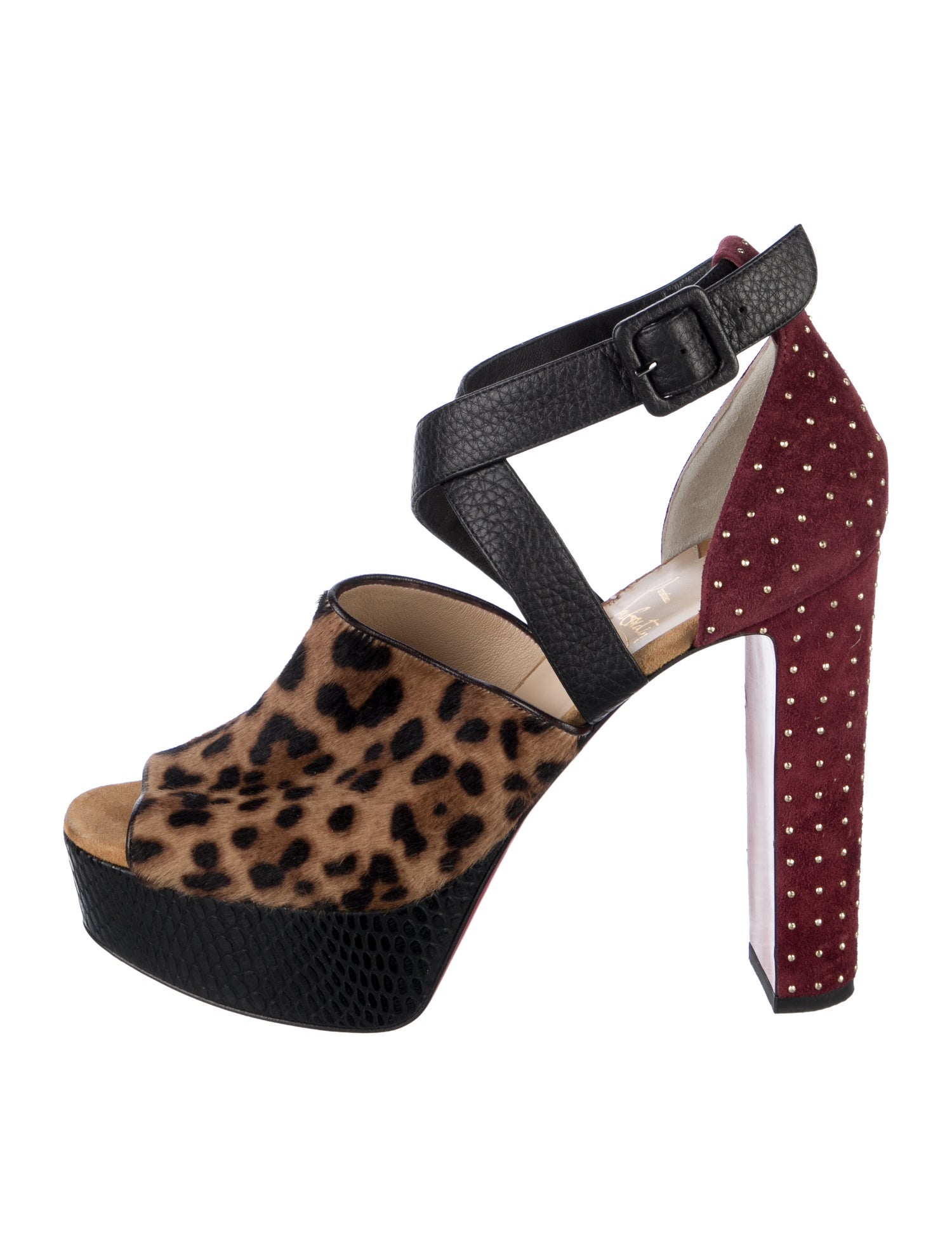 Christian Louboutin Ponyhair Animal Print Pumps