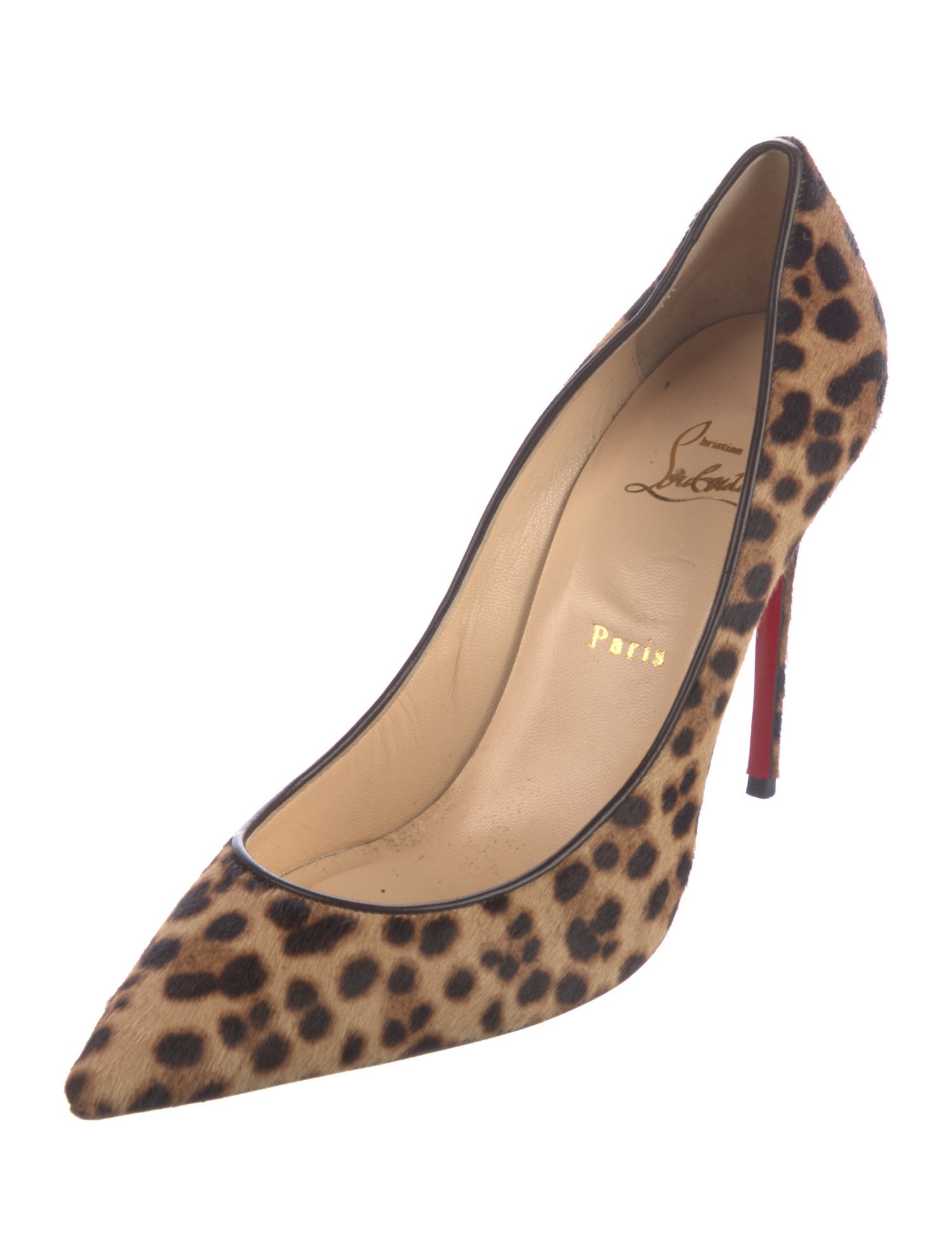 Christian Louboutin Ponyhair Animal Print Pumps