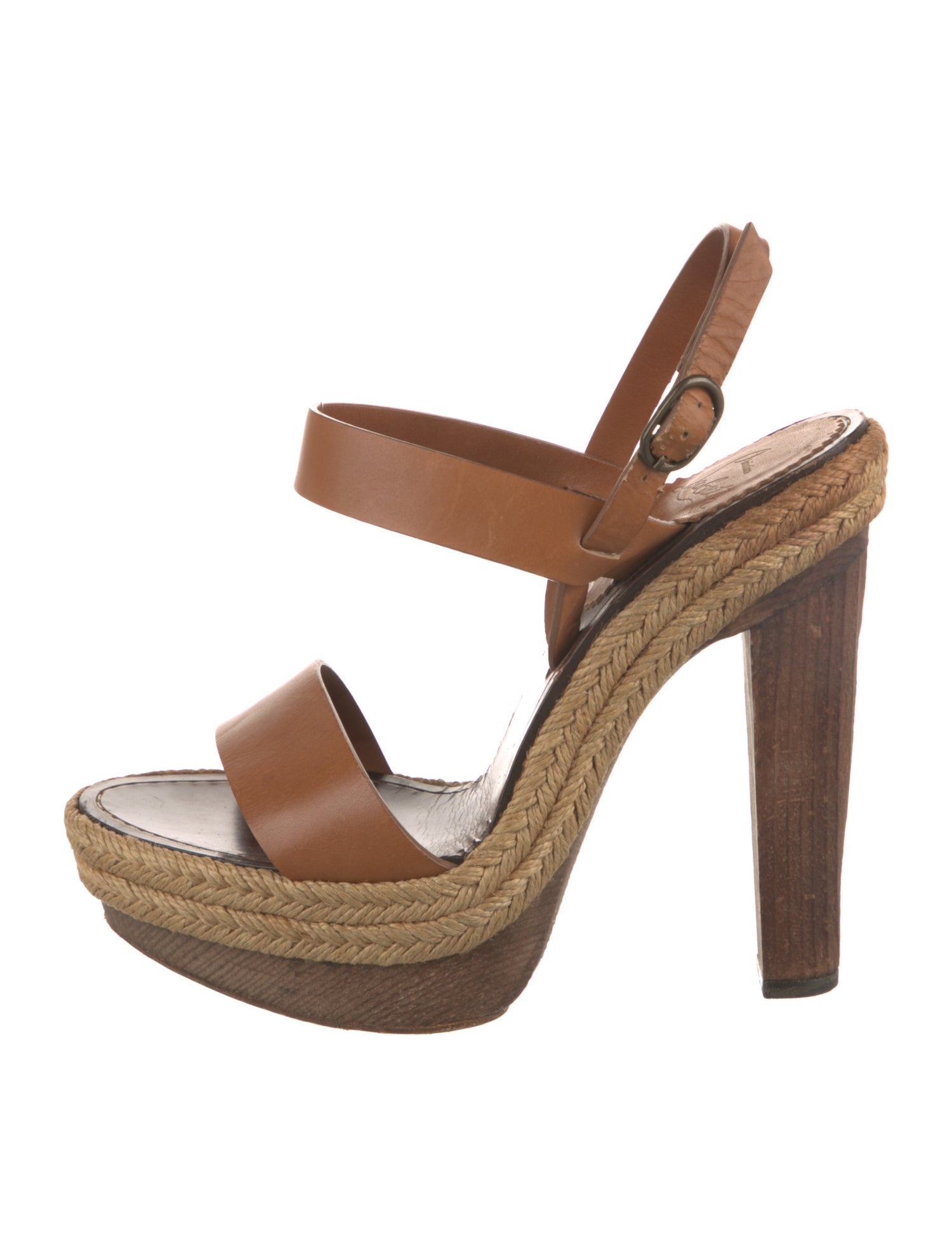 Christian Louboutin Leather Espadrilles