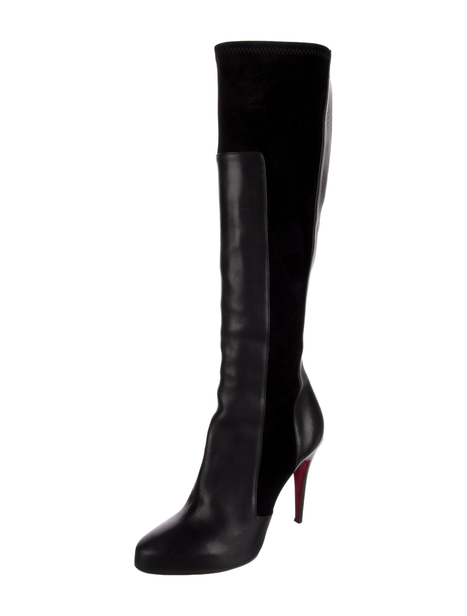Christian Louboutin Leather Riding Boots