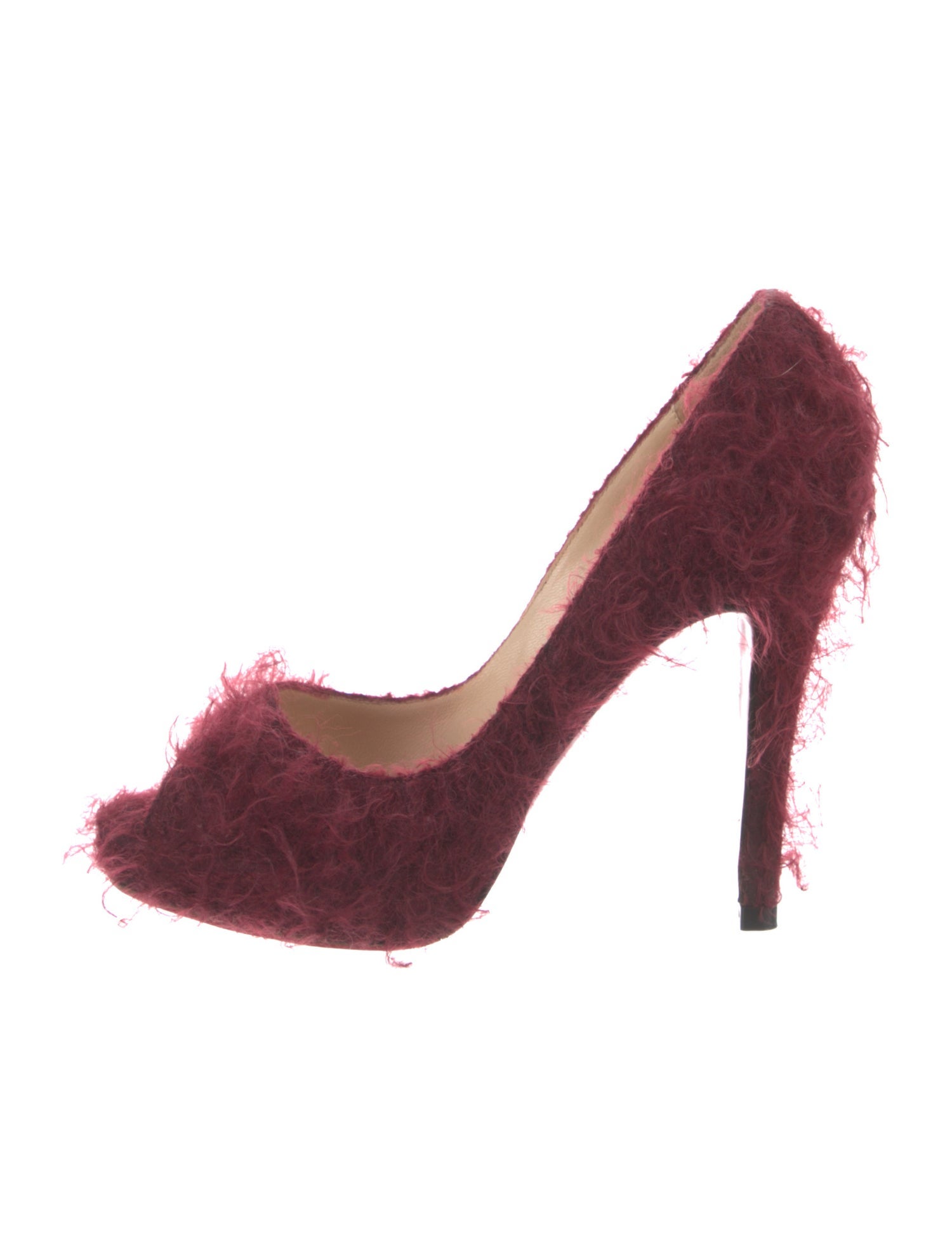 Christian Louboutin Faux Fur Pumps