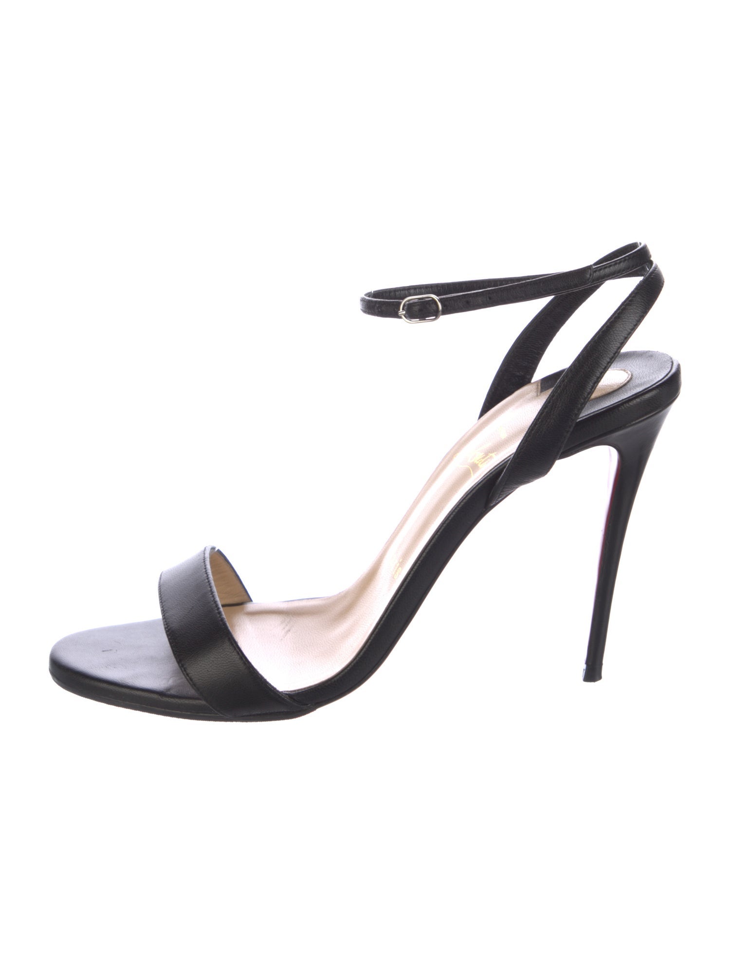 Christian Louboutin Leather Slingback Sandals