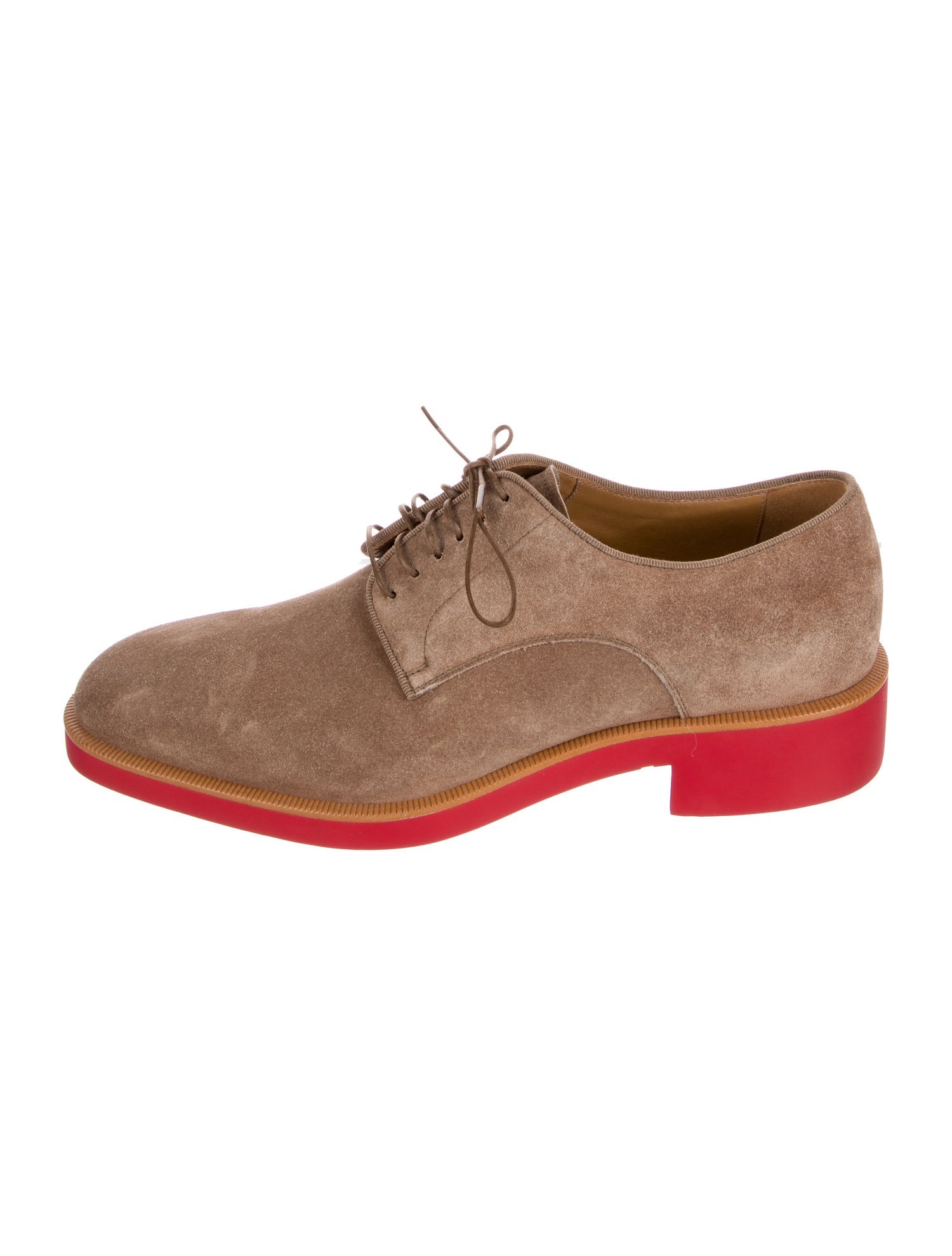 Christian Louboutin Suede Derby Shoes