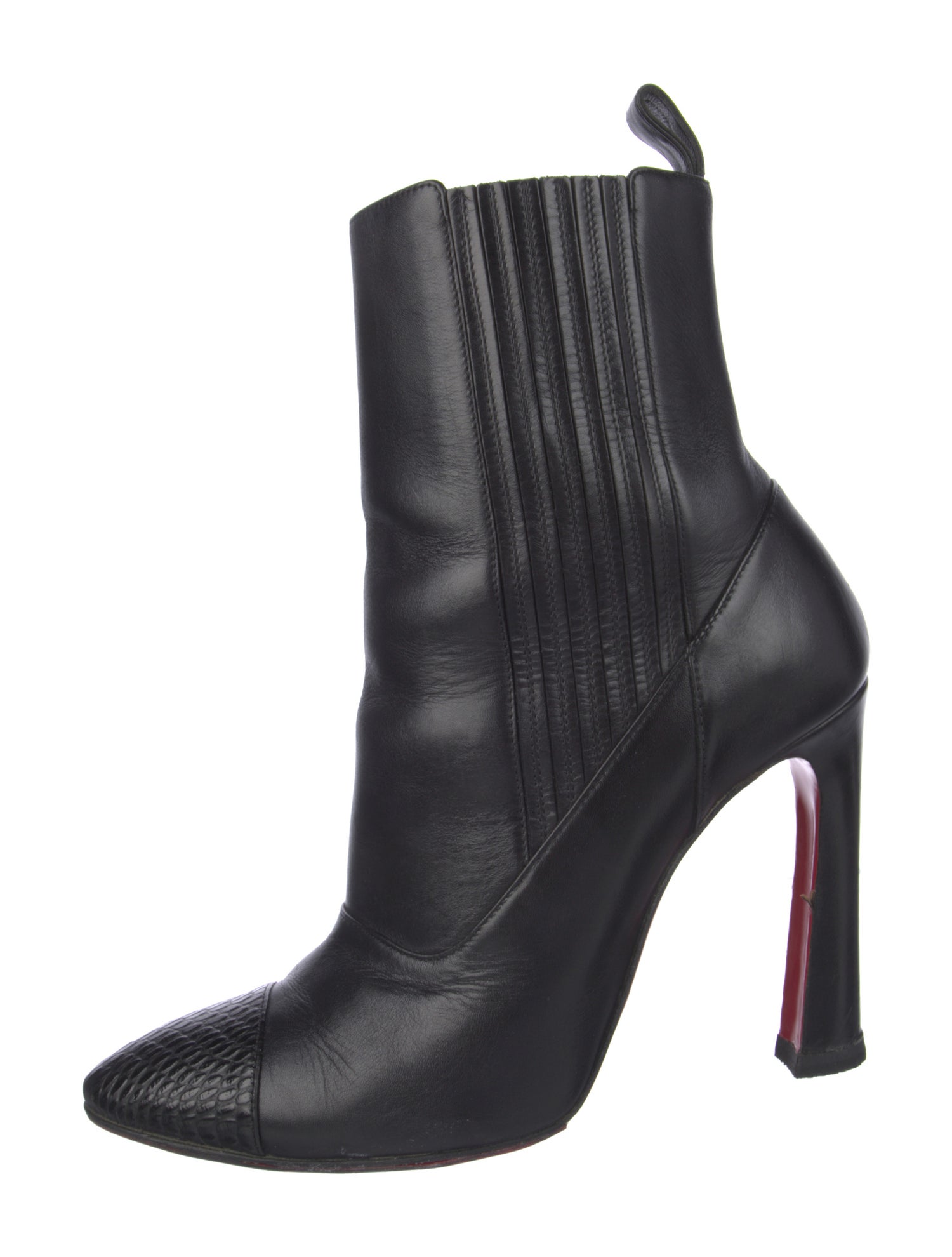 Christian Louboutin Leather Chelsea Boots