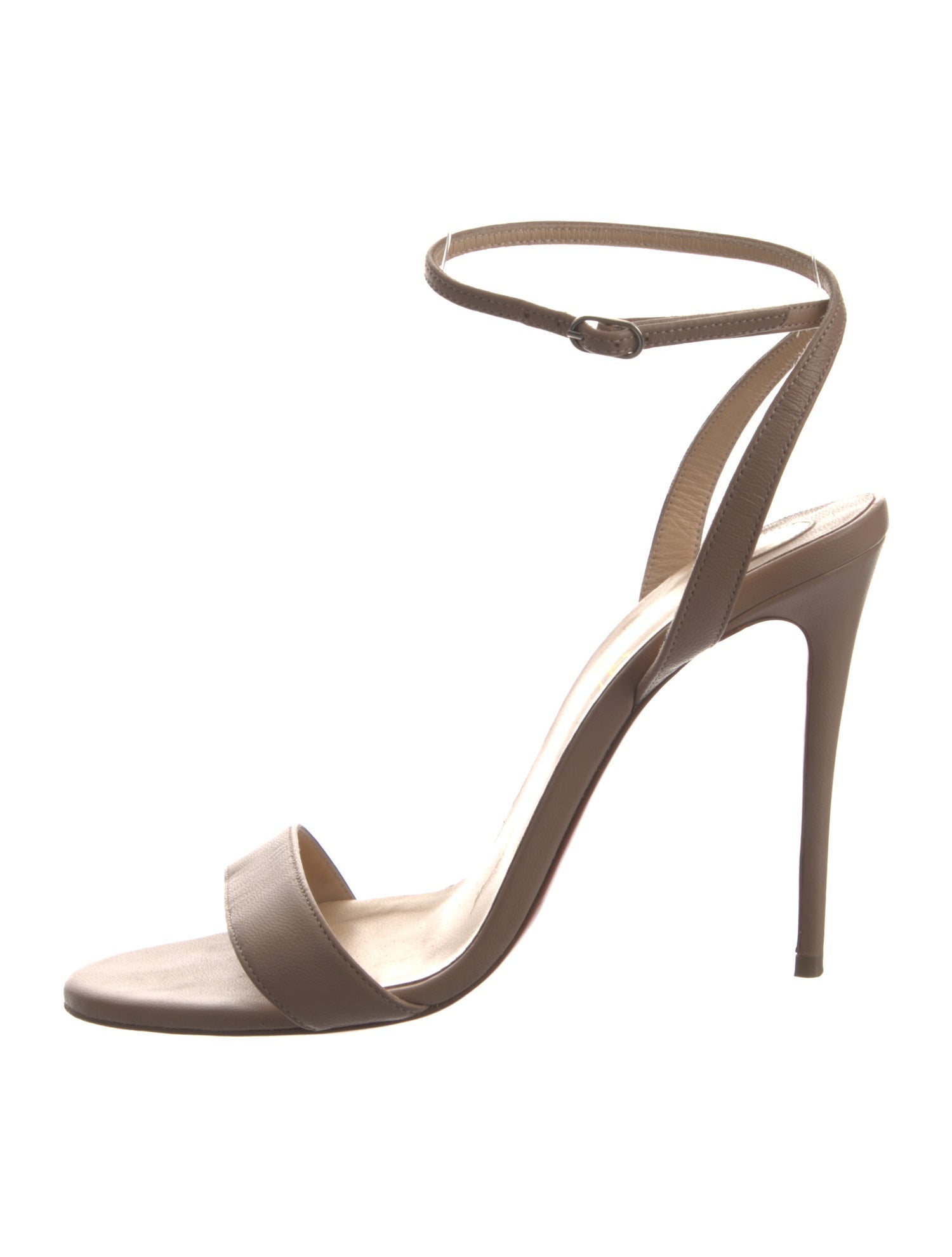 Christian Louboutin Leather Slingback Sandals