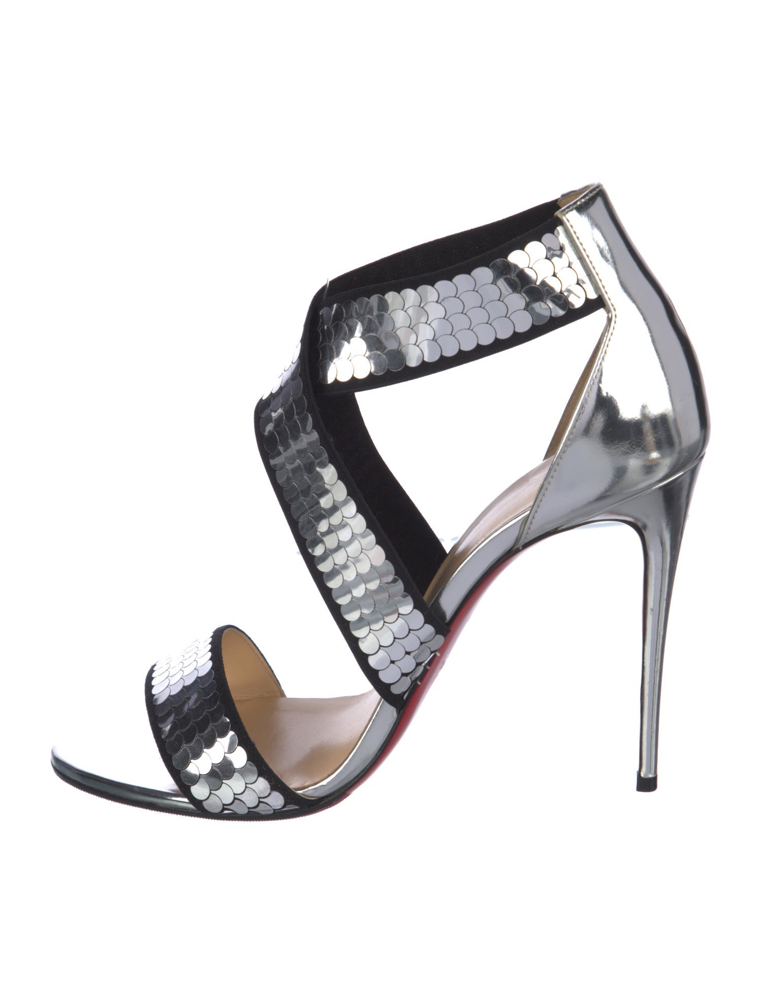 Christian Louboutin Sequins Sequin Embellishments Sandals