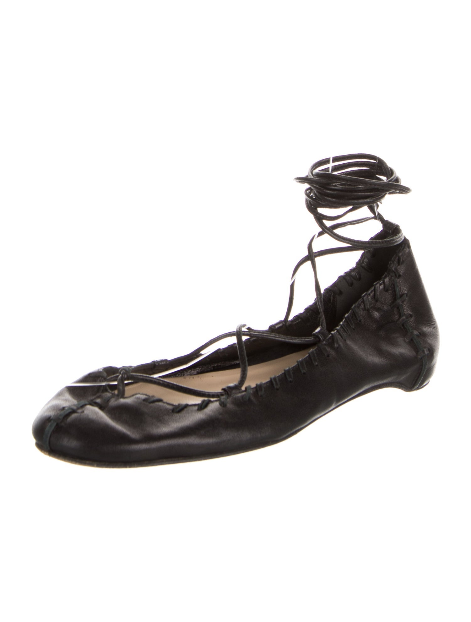 Christian Louboutin Leather Ballet Flats