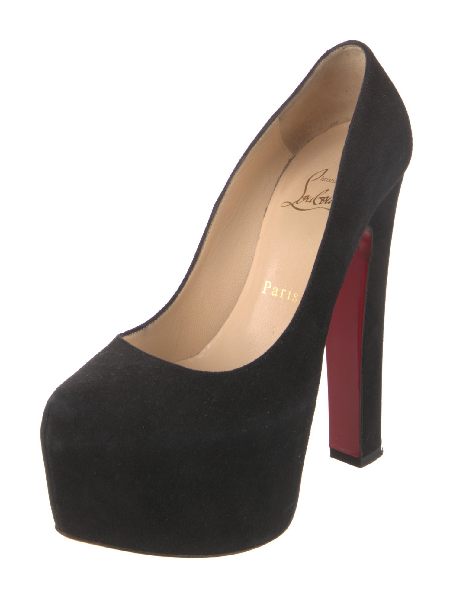 Christian Louboutin Suede Pumps