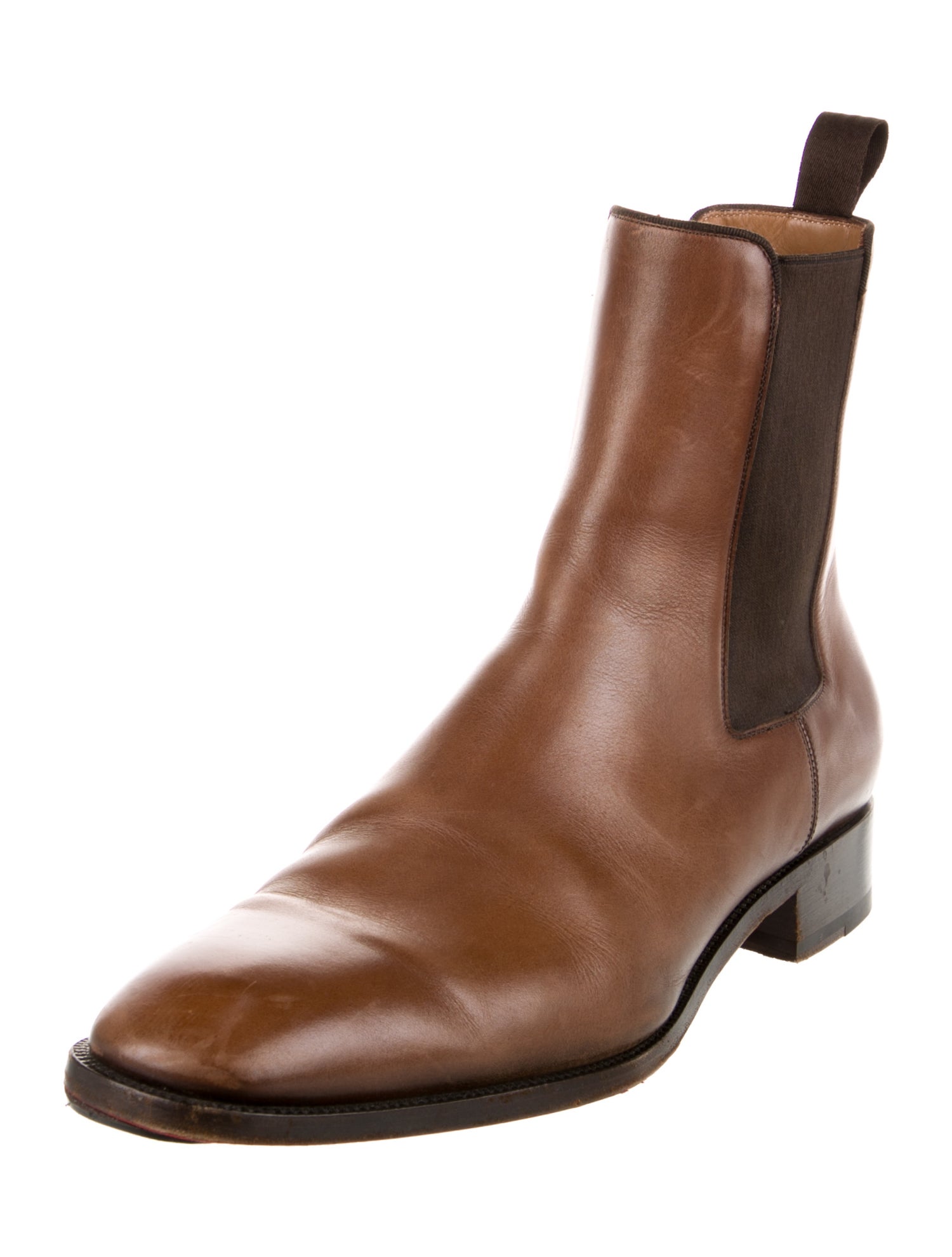 Christian Louboutin Leather Chelsea Boots
