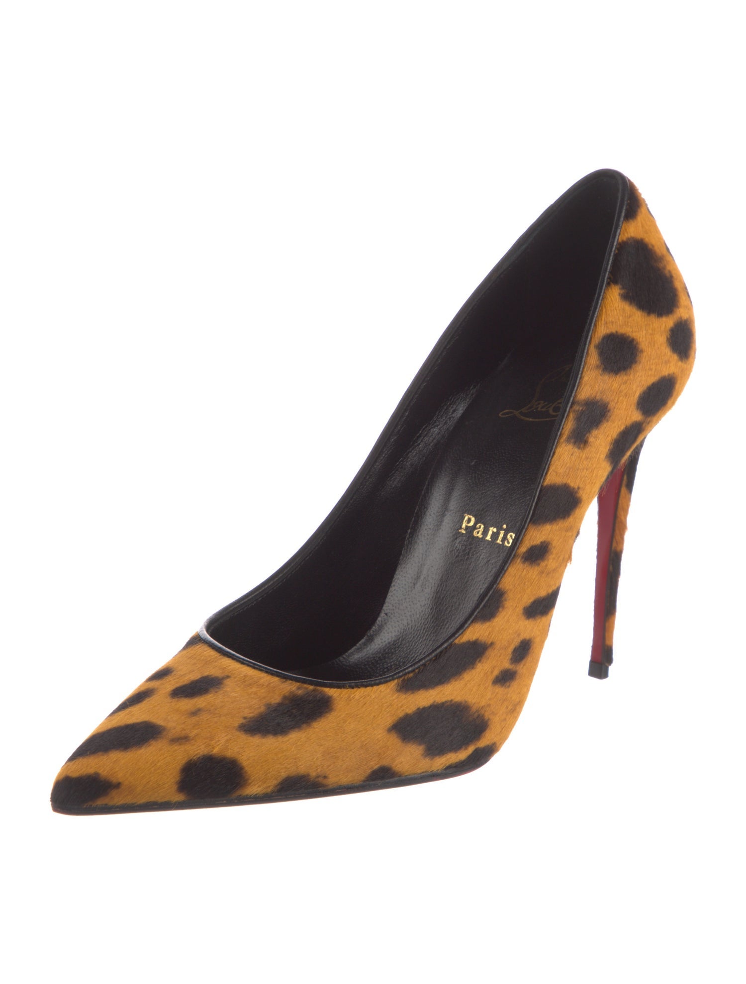 Christian Louboutin Ponyhair Animal Print Pumps