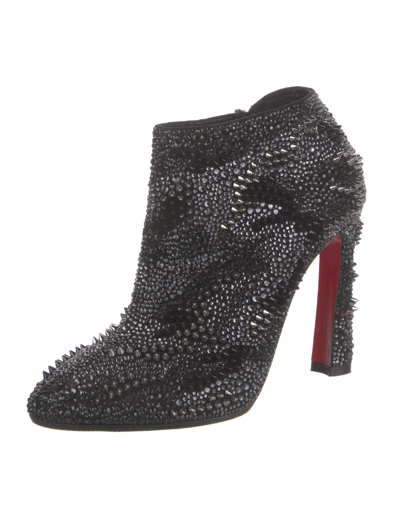 Christian Louboutin Studded Accents Boots