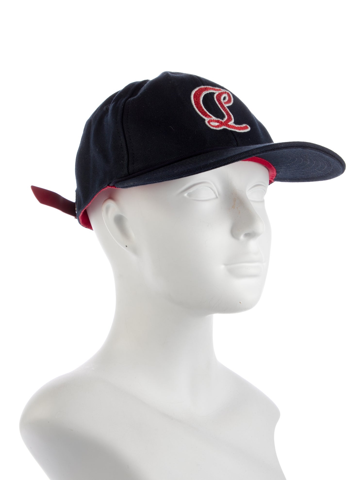 Christian Louboutin pattern print baseball cap