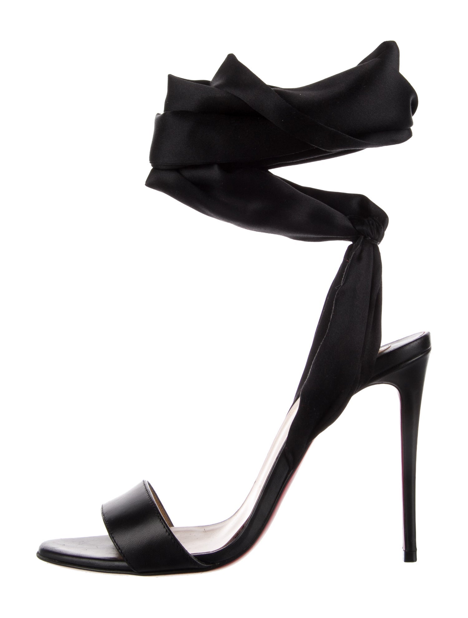 Christian Louboutin Satin Sandals