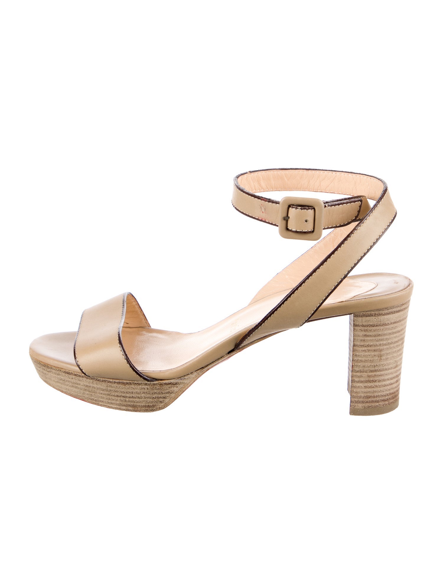 Christian Louboutin Leather Sandals