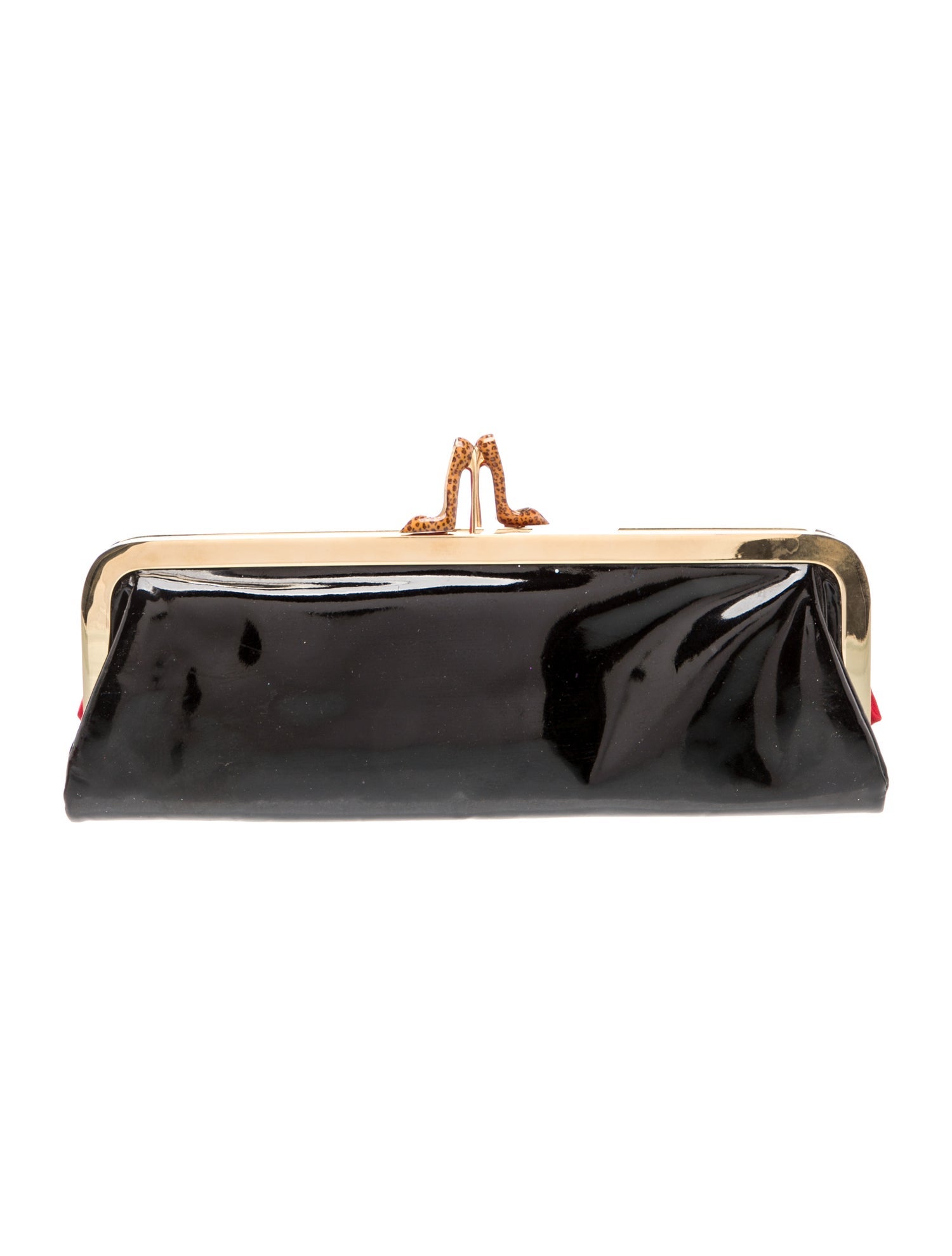 Christian Louboutin Patent Leather Clutch