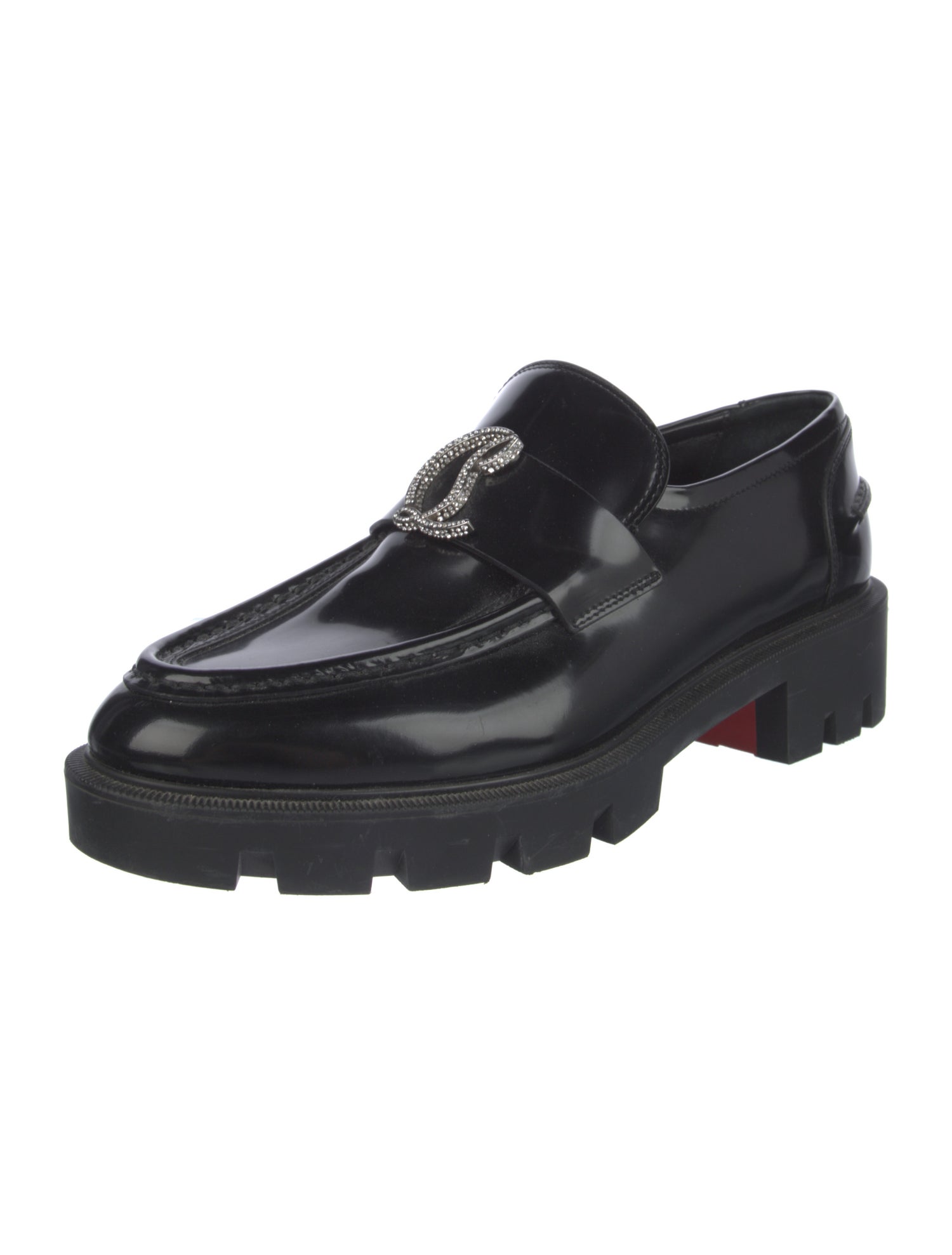 Christian Louboutin Patent Leather Loafers