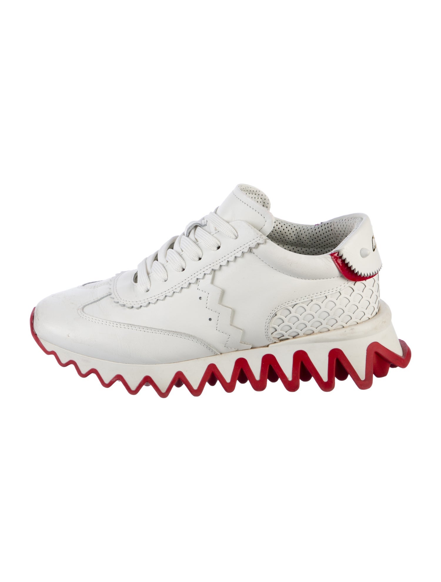 Christian Louboutin Girl's Leather Low-Top Sneakers