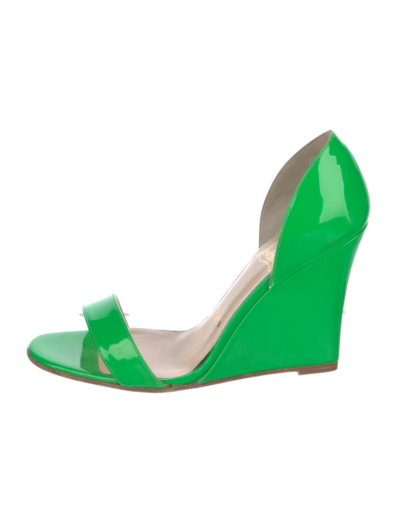 Christian Louboutin Patent Leather Sandals