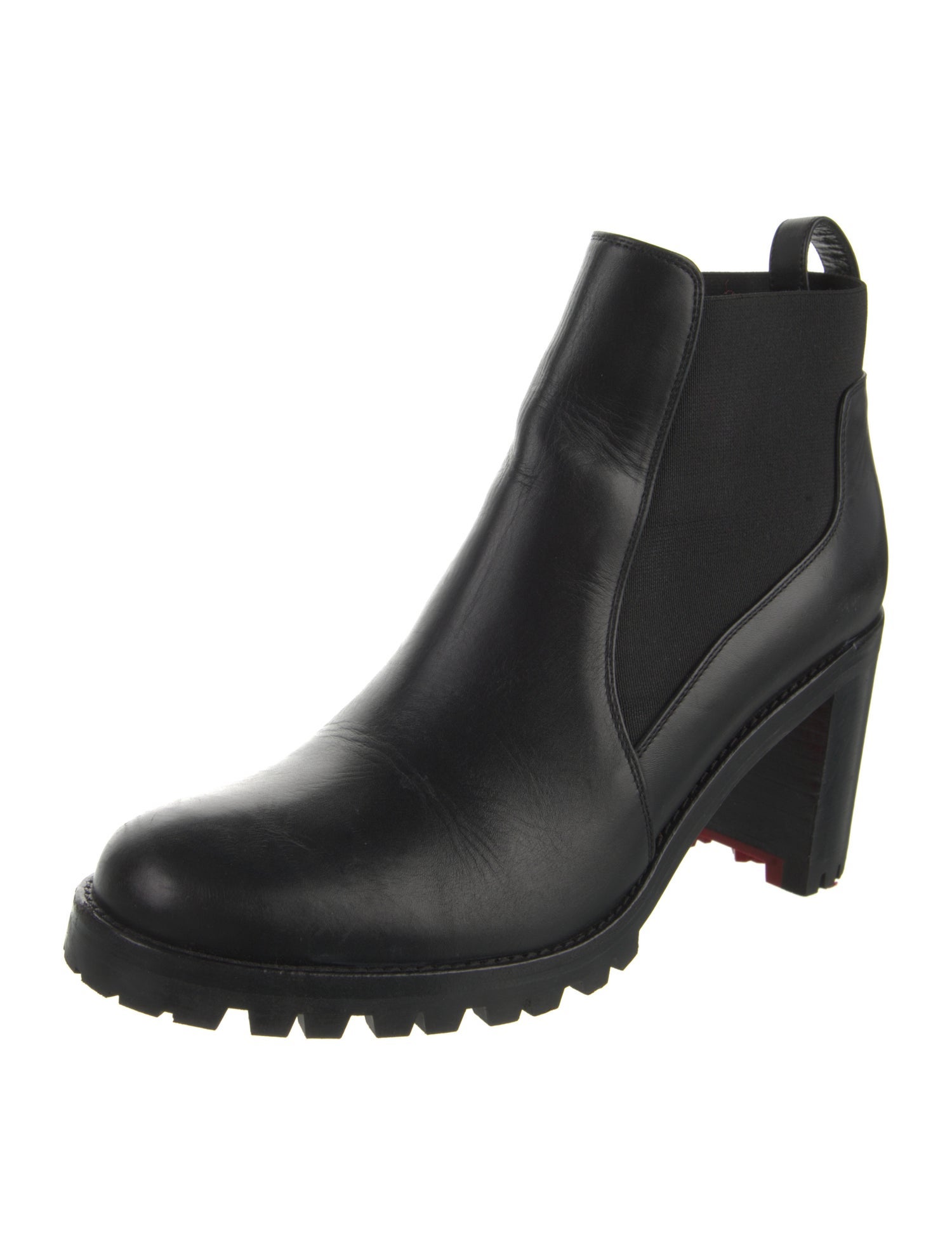 Christian Louboutin Leather Chelsea Boots