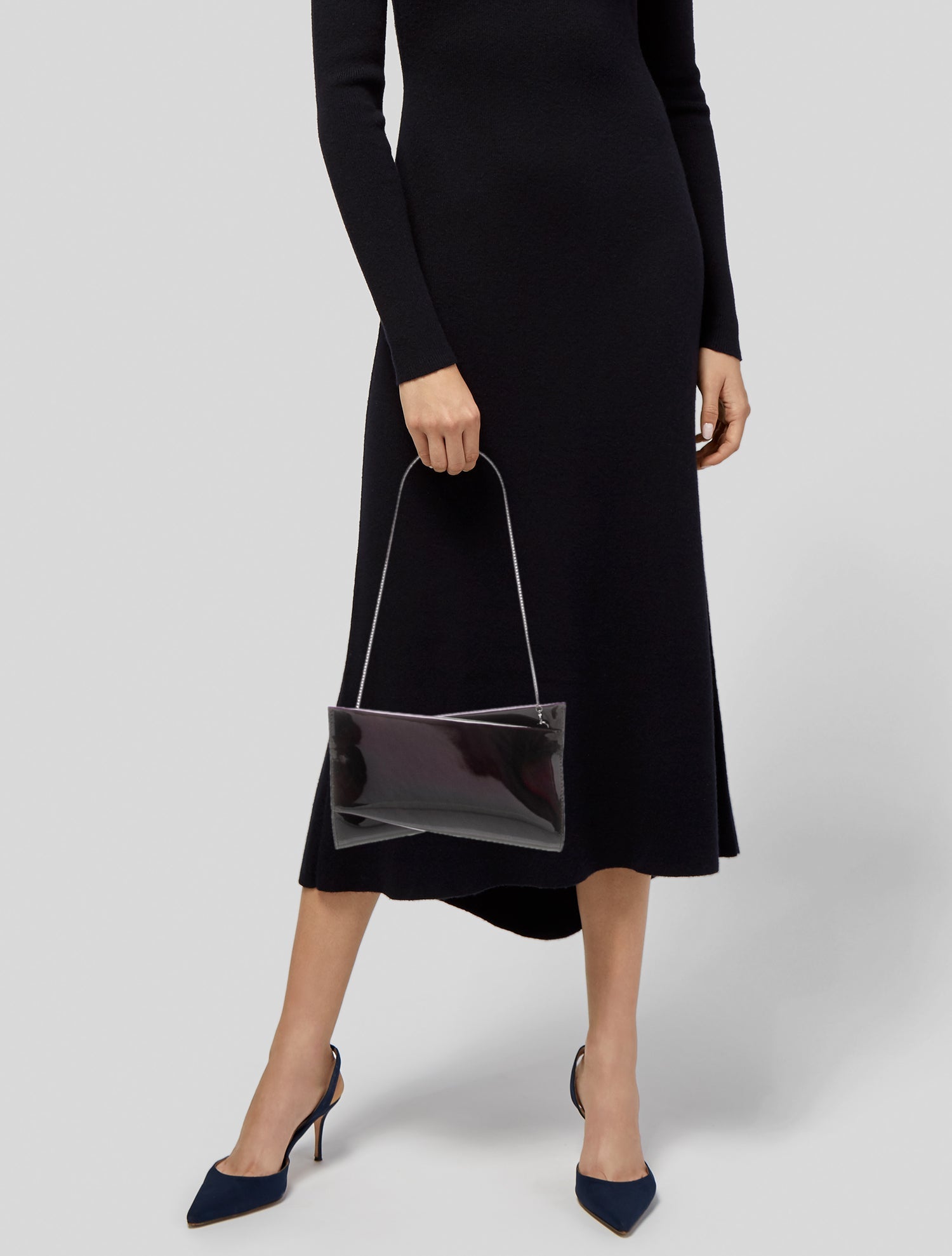 Christian Louboutin Patent Leather Psychic Loubitwist