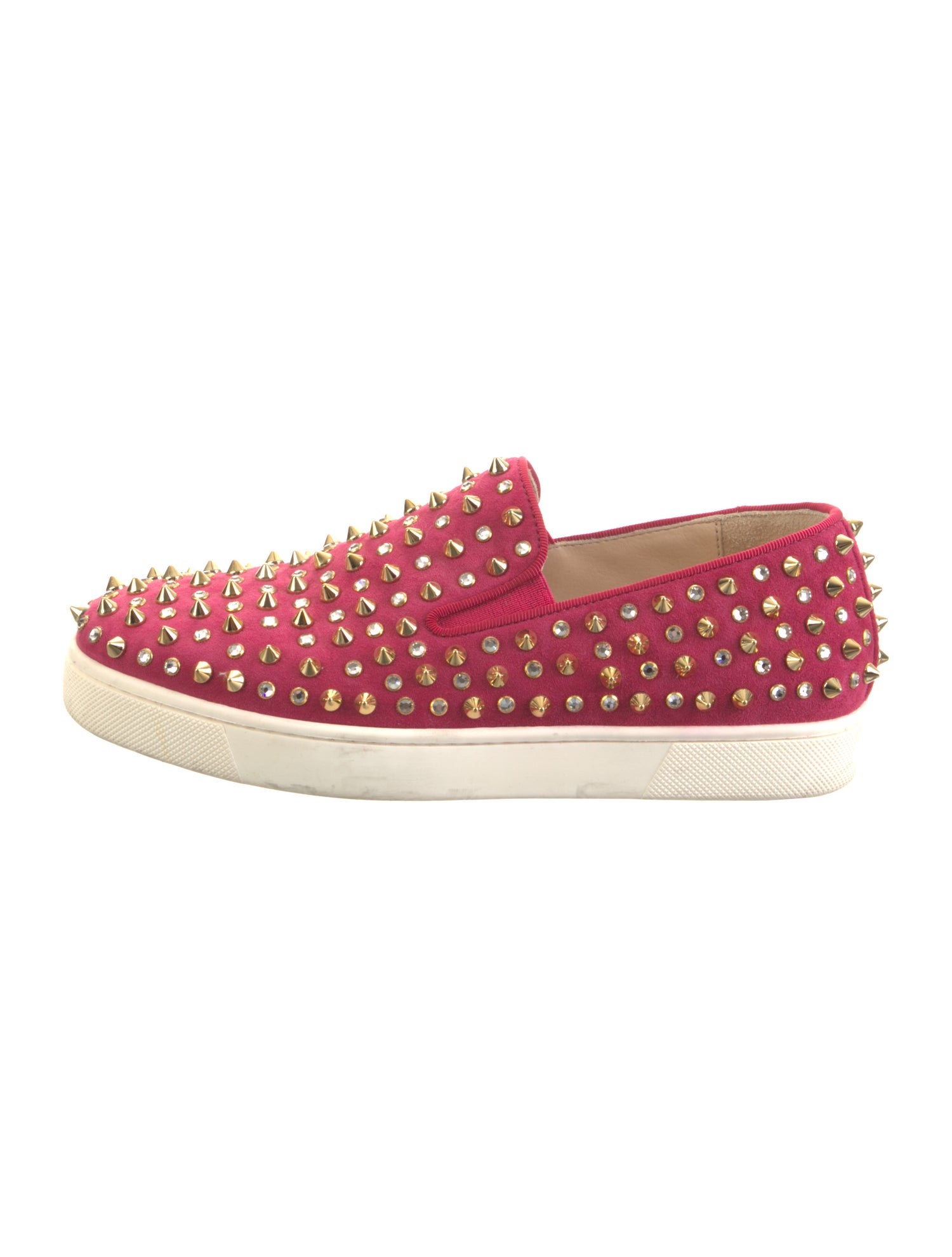 Christian Louboutin Boat Spike Accents Espadrilles