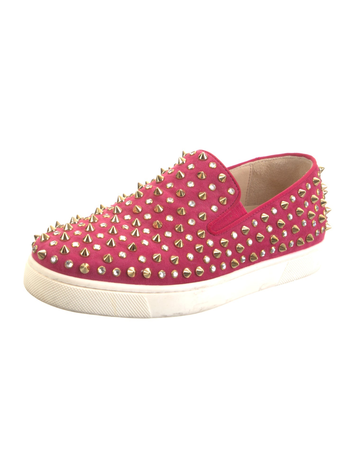 Christian Louboutin Boat Spike Accents Espadrilles