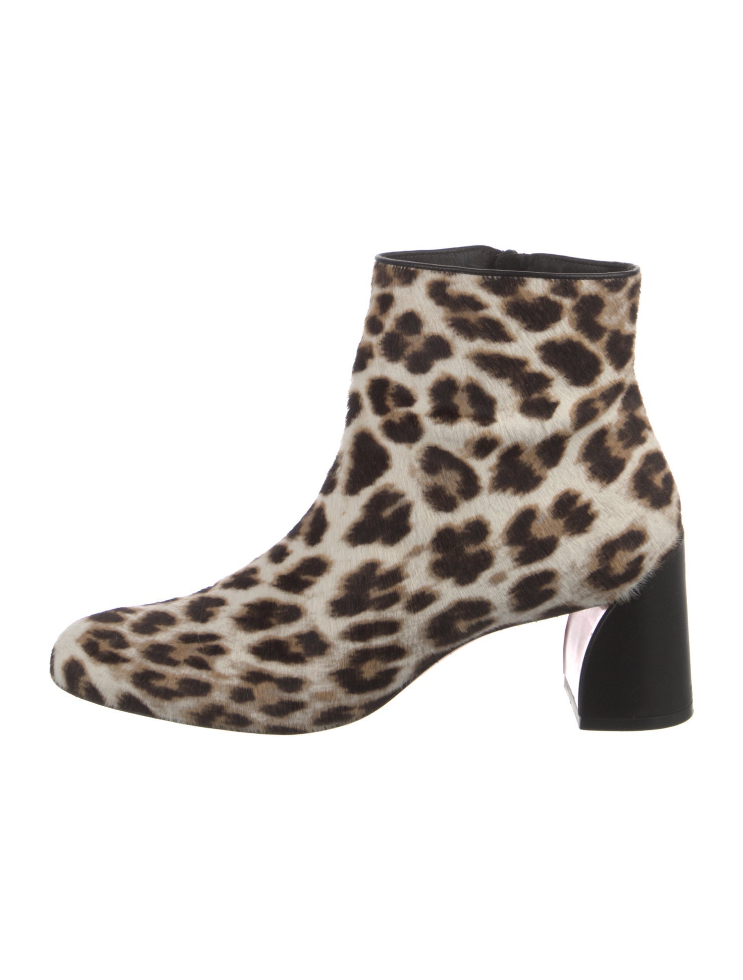 Christian Louboutin Ponyhair Animal Print Boots