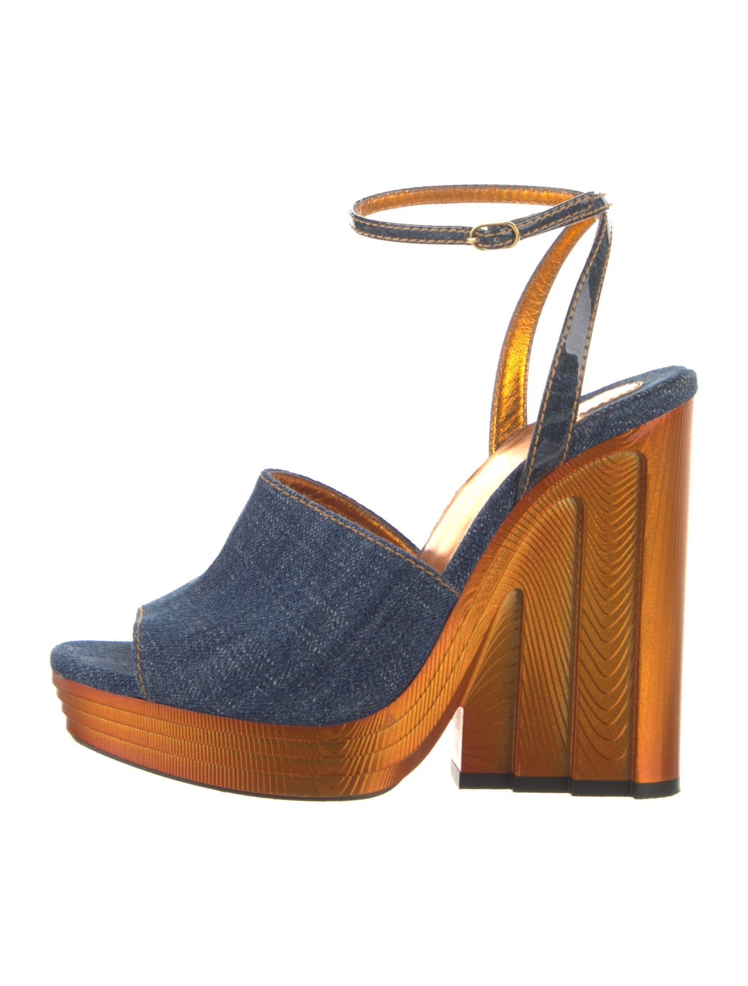 Christian Louboutin Denim Sandals