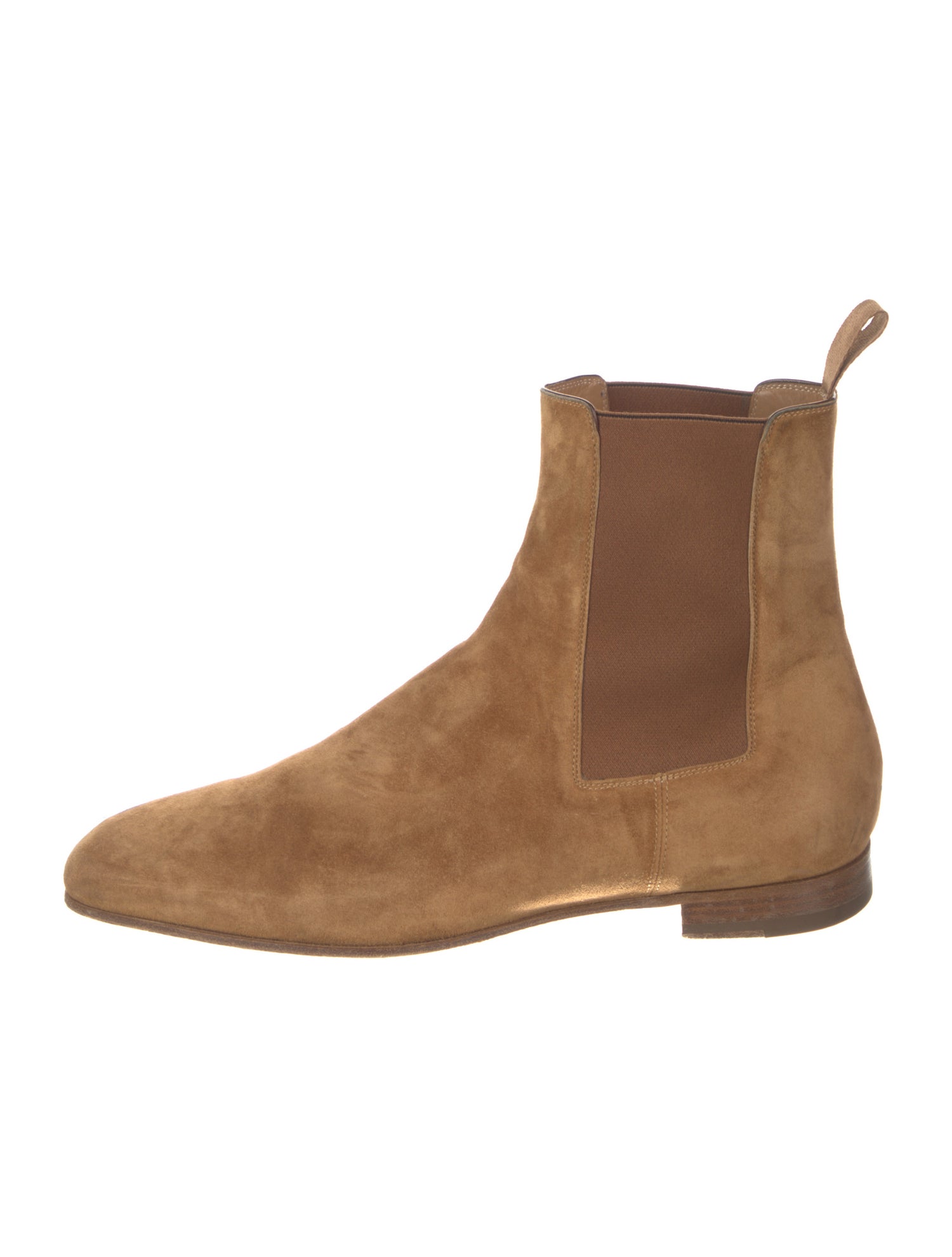 Christian Louboutin Suede Chelsea Boots