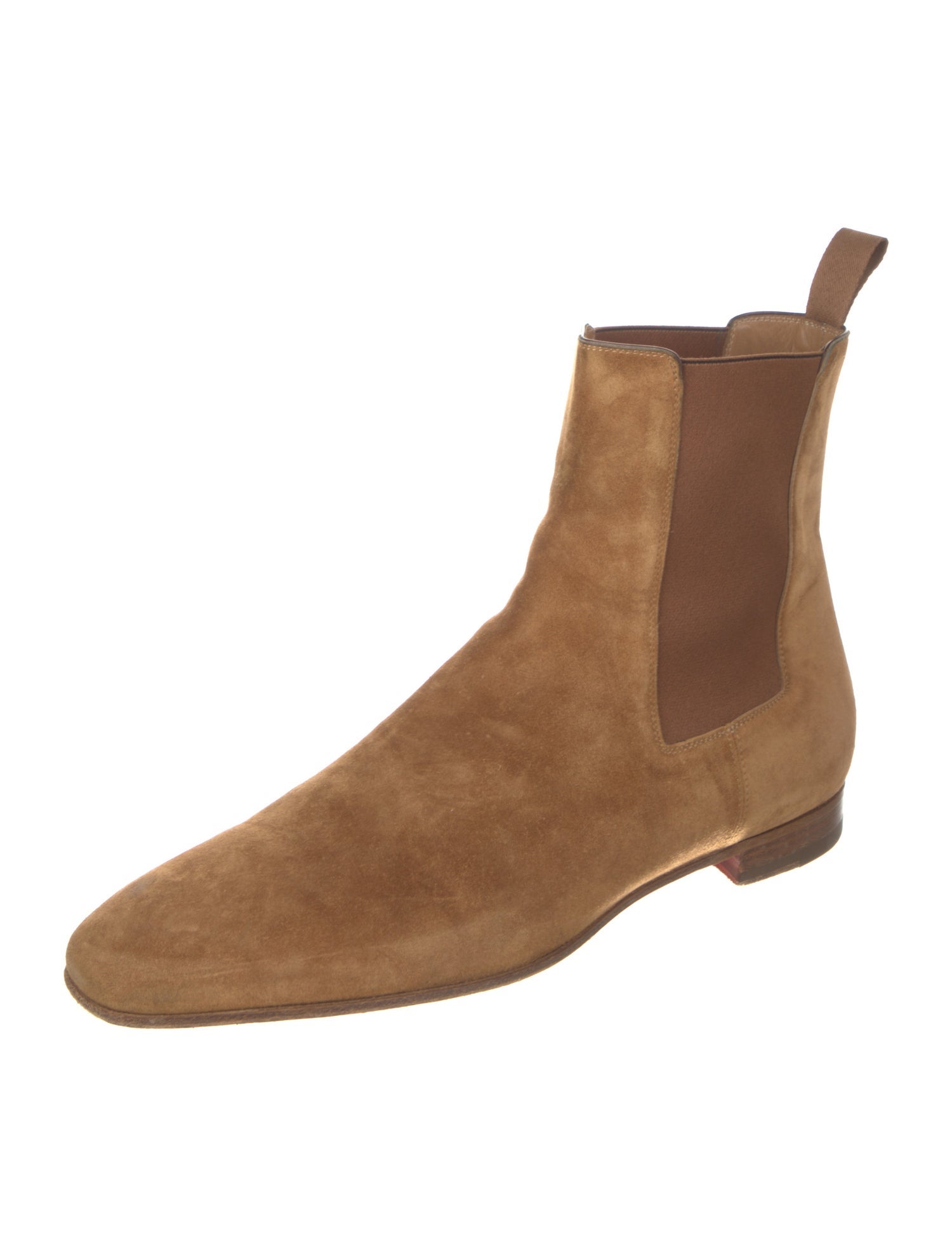 Christian Louboutin Suede Chelsea Boots