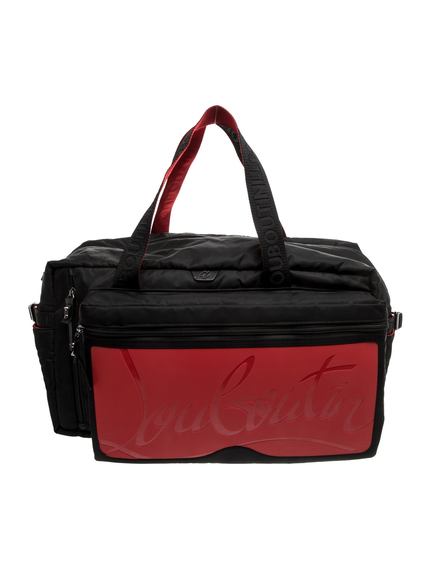 Christian Louboutin Nylon Weekender Bag