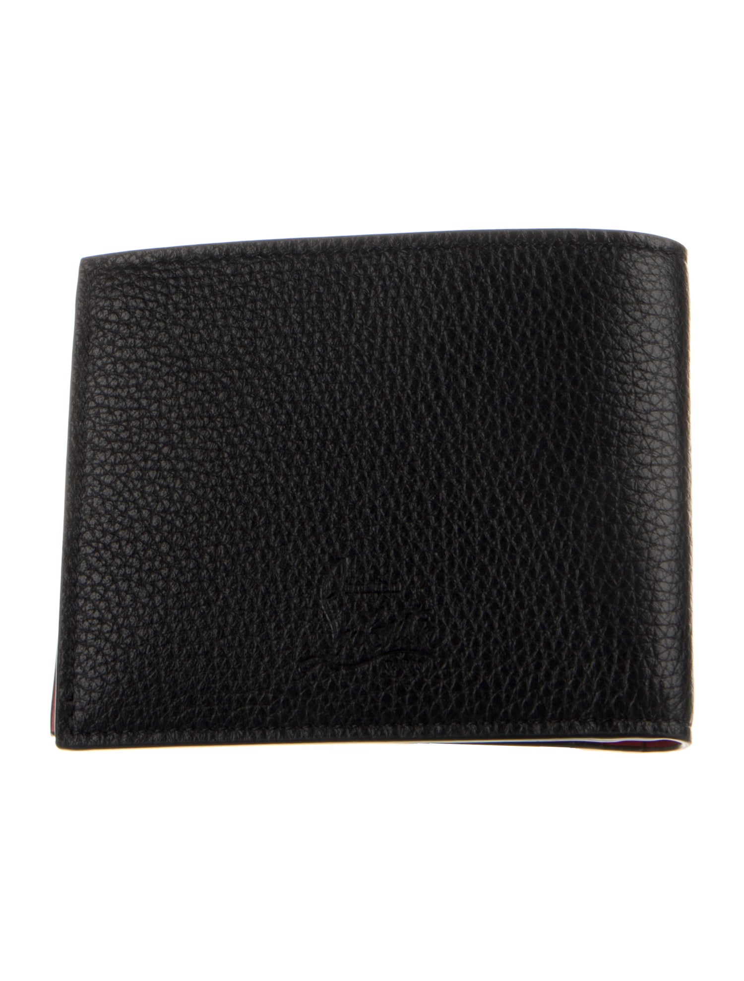 Christian Louboutin Bi Fold Leather Bifold Wallet