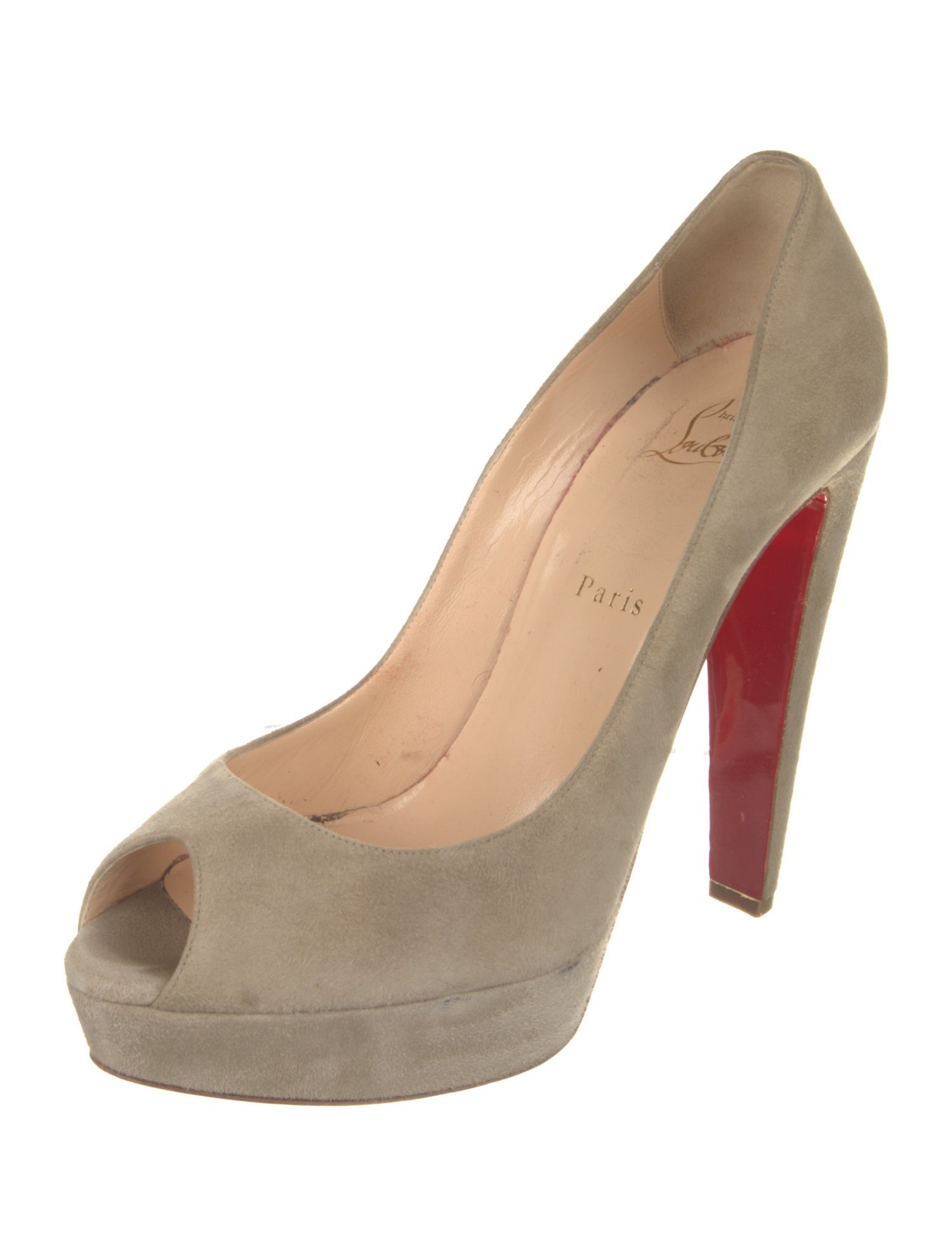 Christian Louboutin Suede Pumps
