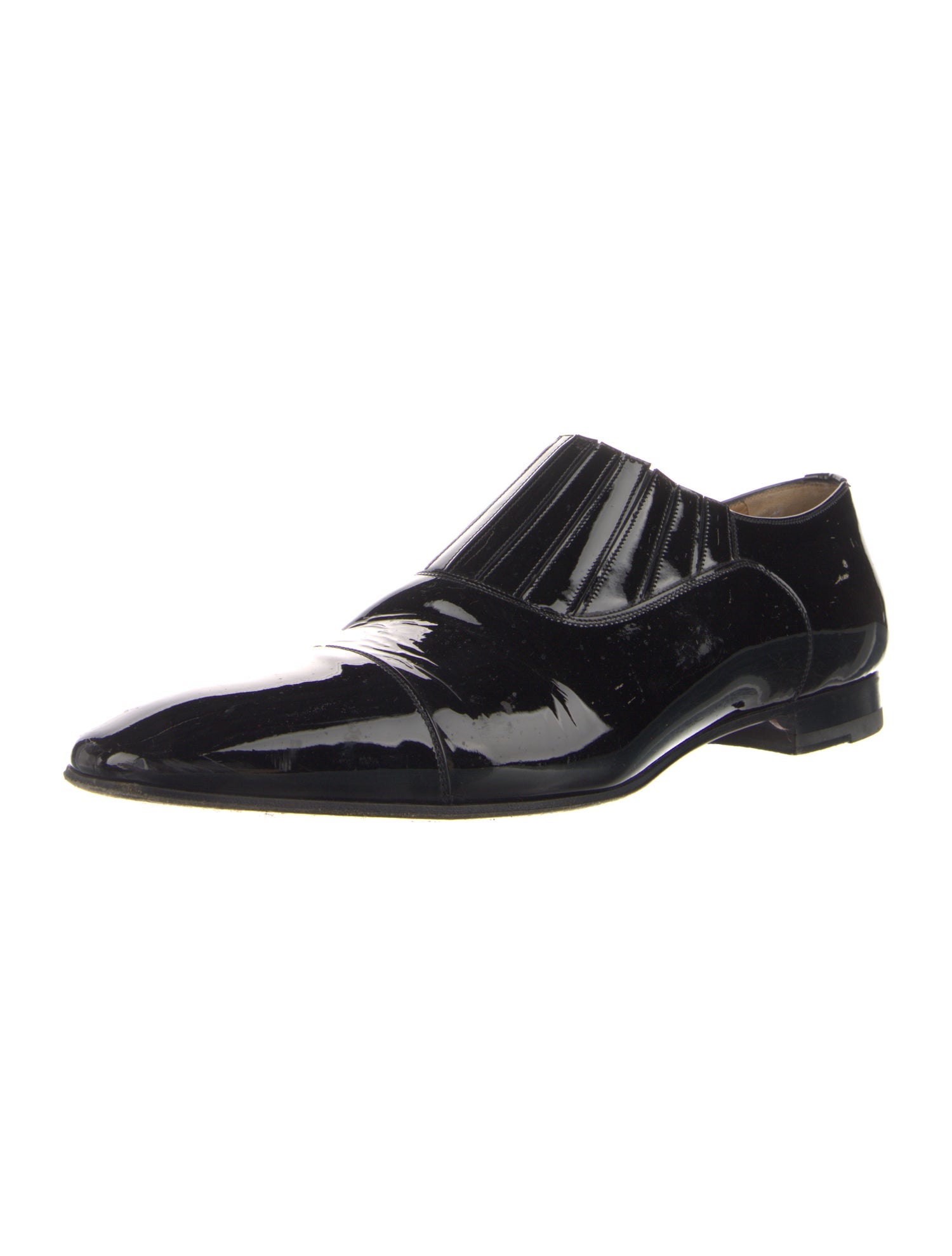 Christian Louboutin Patent Leather Oxfords