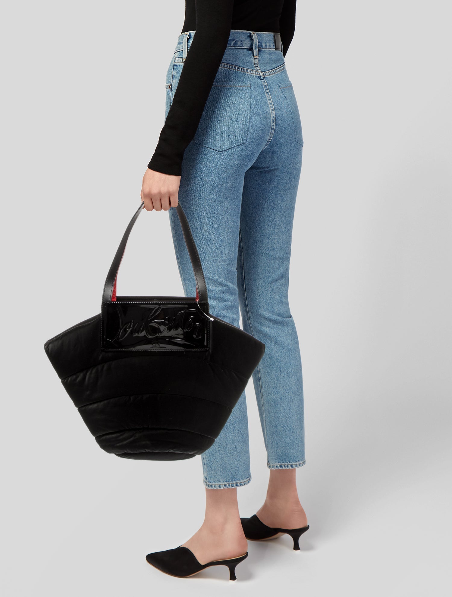 Christian Louboutin Satin Loubishore