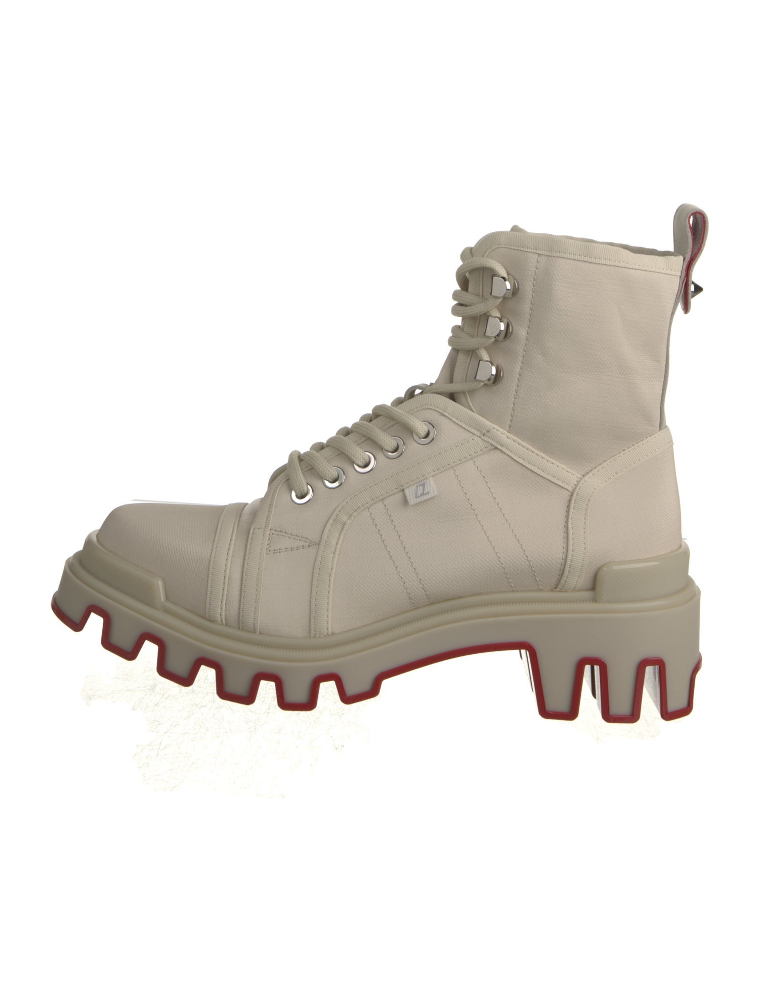 Christian Louboutin Canvas Hiking Boots