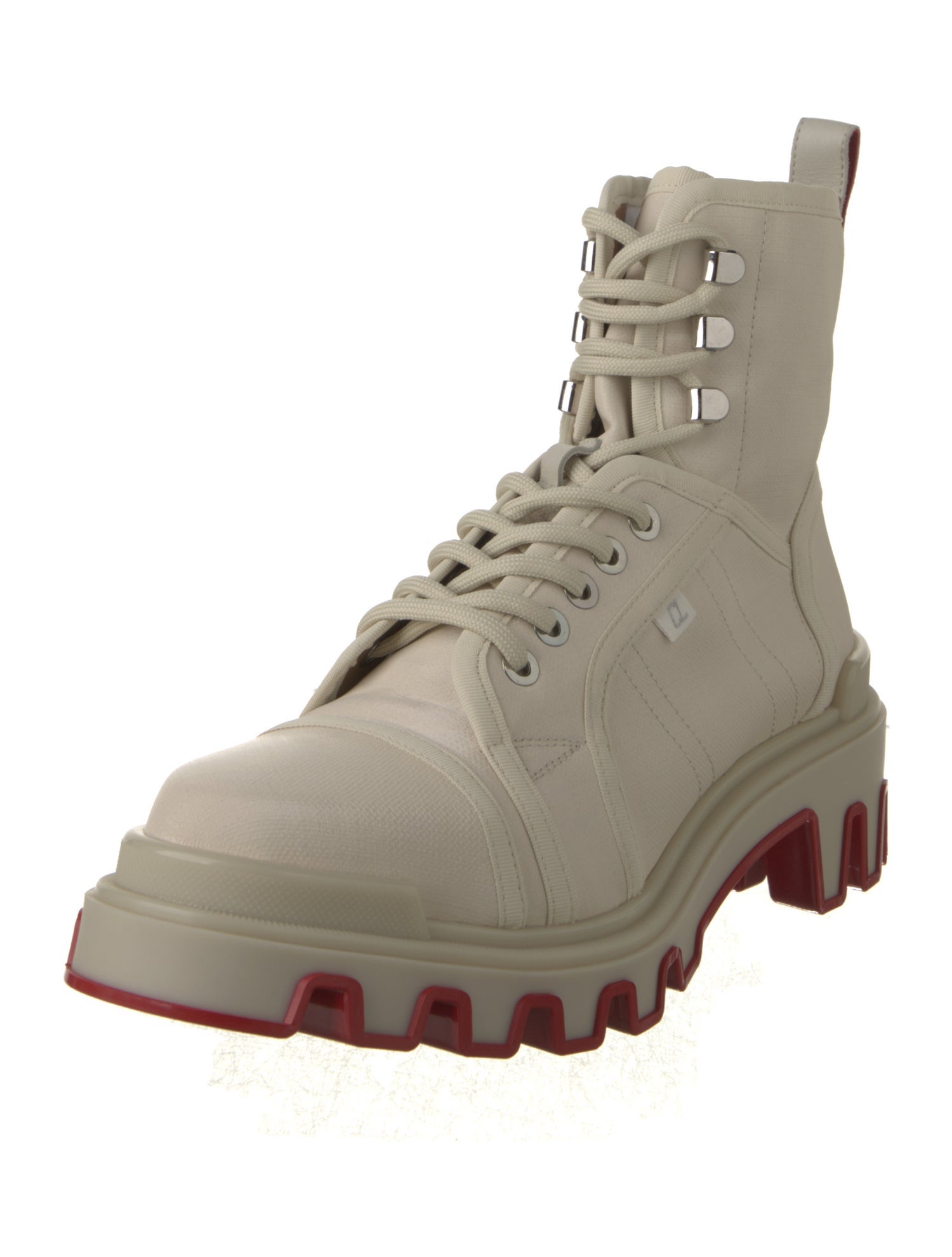 Christian Louboutin Canvas Hiking Boots