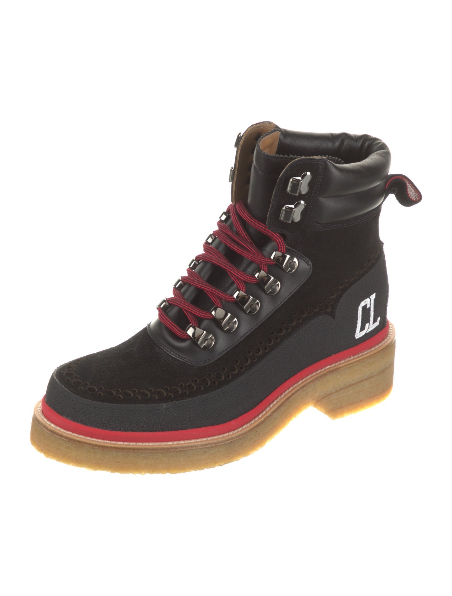 Christian Louboutin Suede Hiking Boots