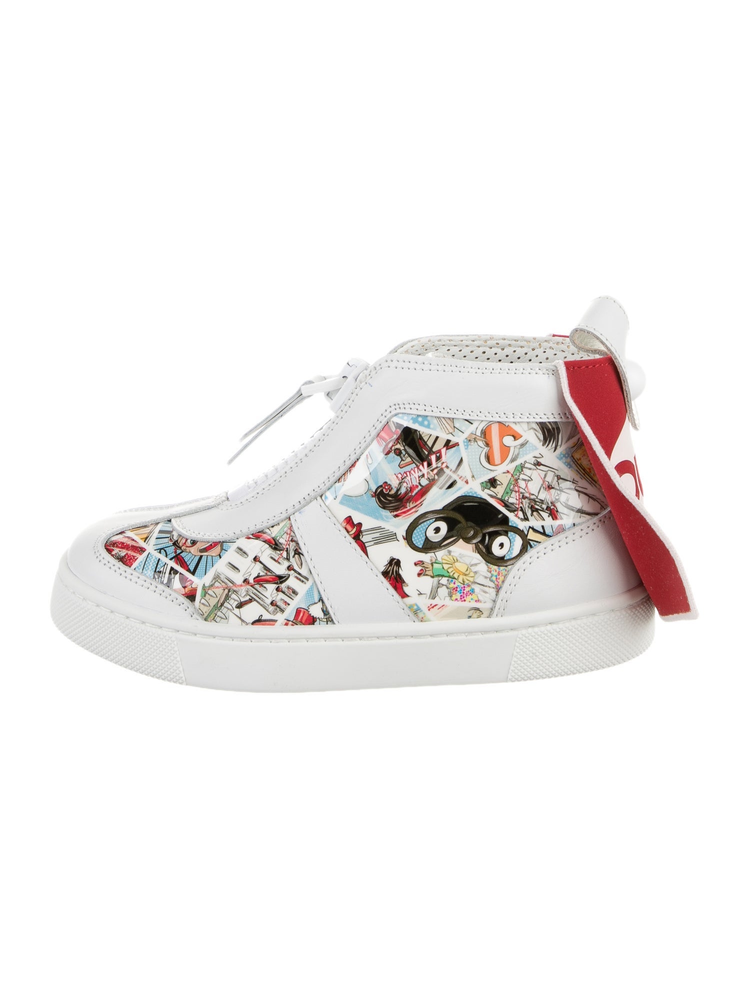 Christian Louboutin Boys' High Top Sneakers