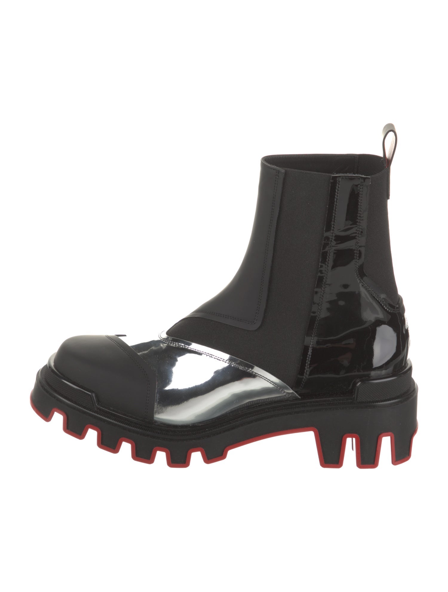 Christian Louboutin x MARVEL Leather Chelsea Boots