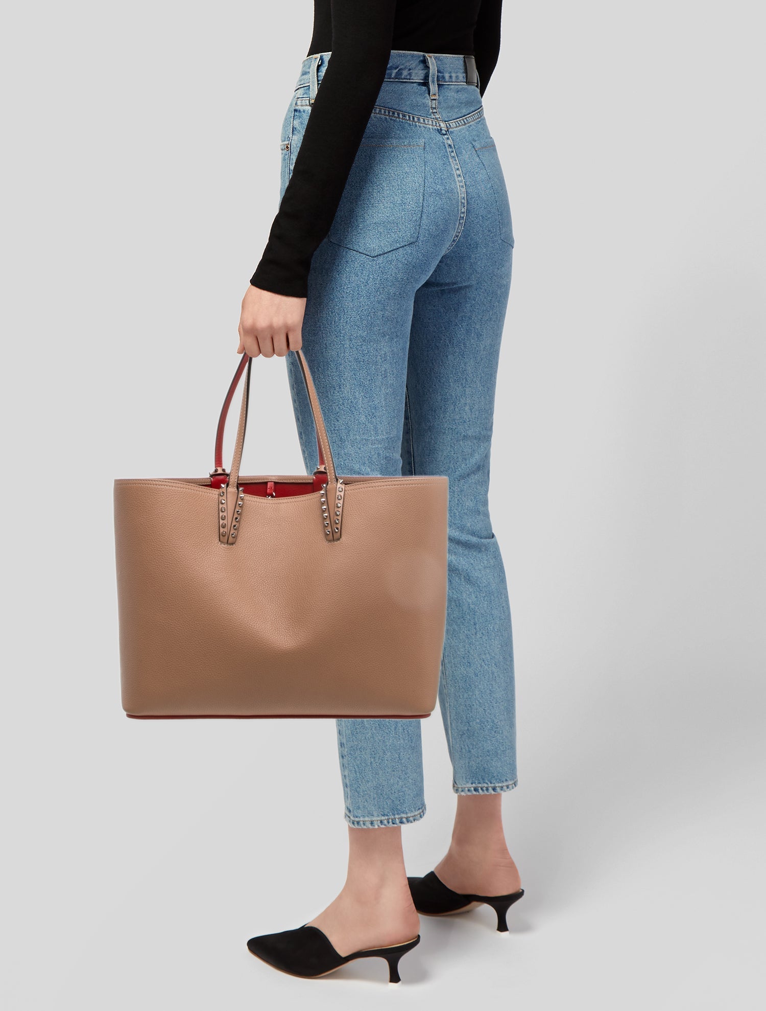 Christian Louboutin Leather Cabata tote bag